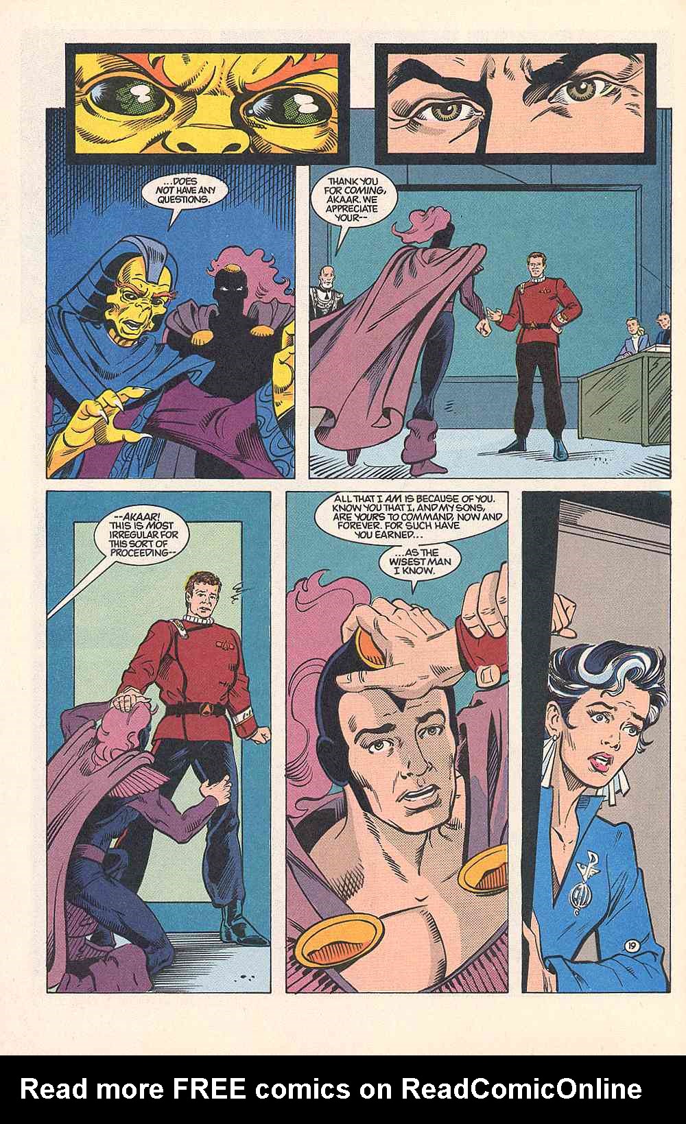 Read online Star Trek (1989) comic -  Issue #11 - 23