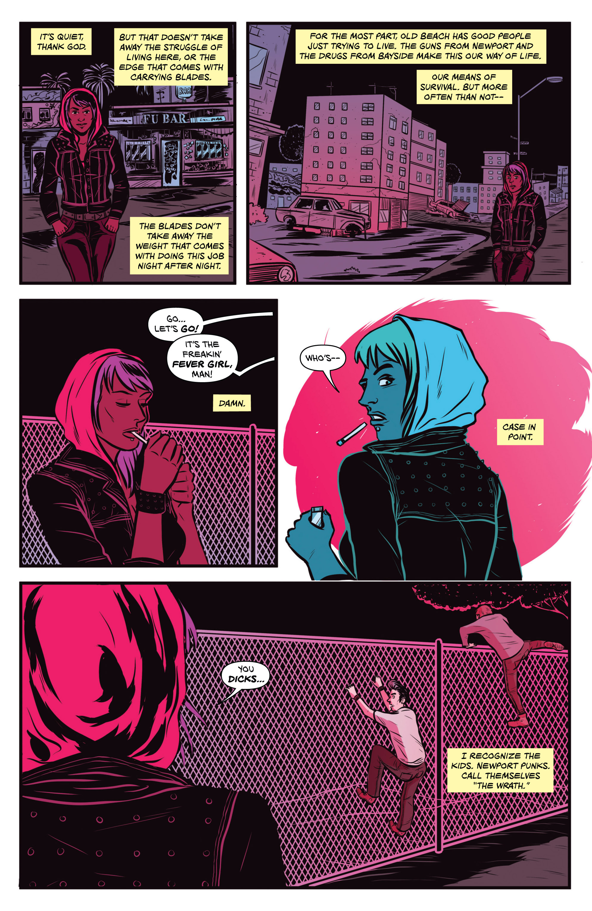 Read online Curb Stomp comic -  Issue #1 - 9