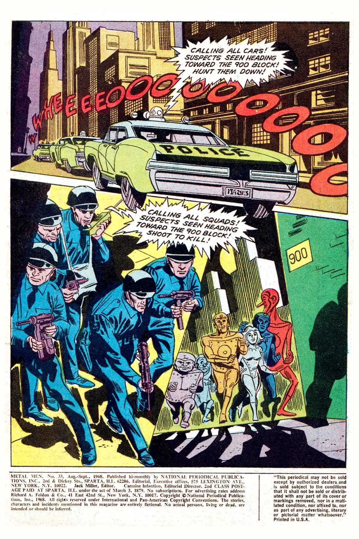 Read online Metal Men (1963) comic -  Issue #33 - 3