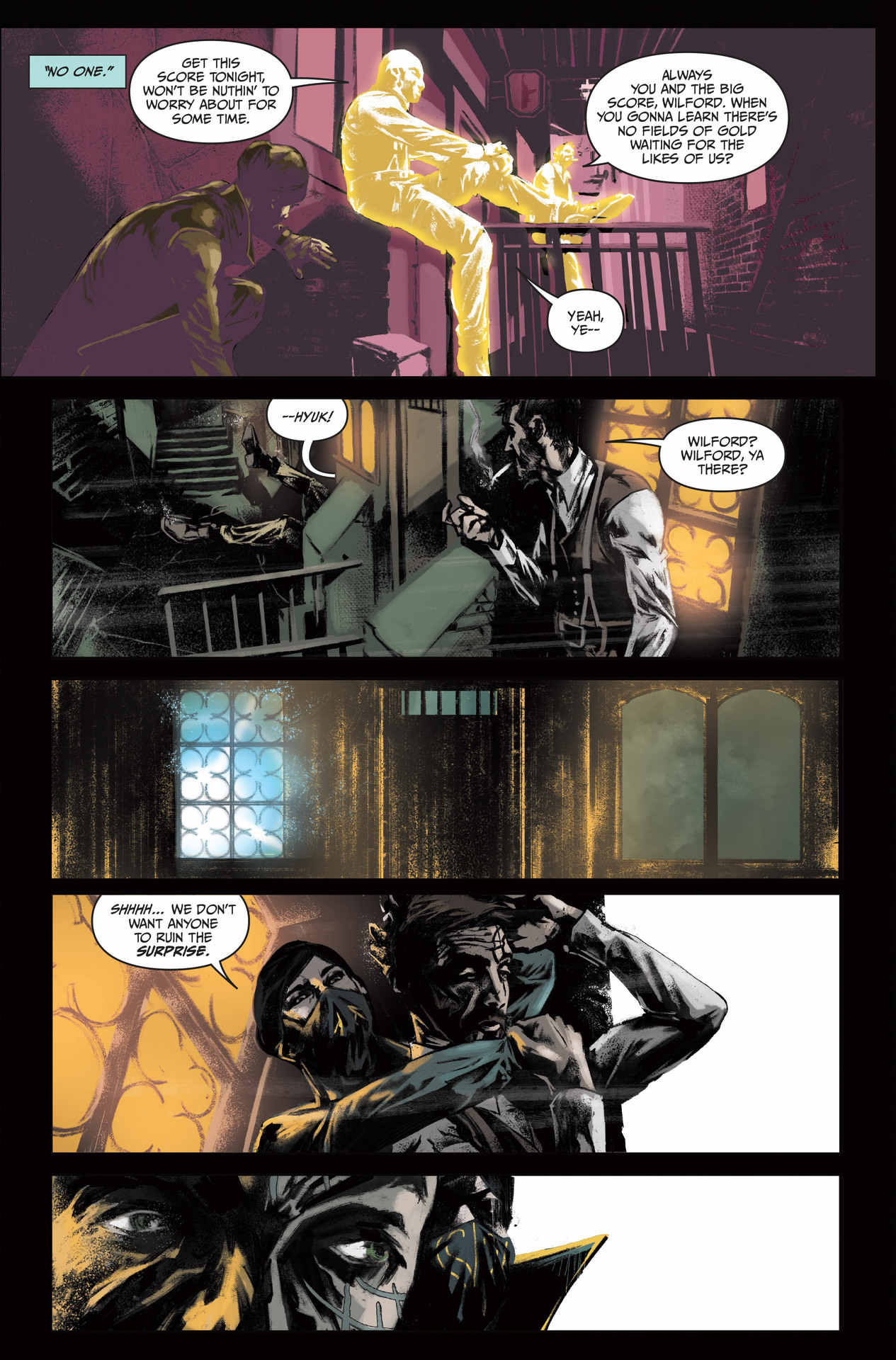 Read online Dishonored (2017) comic -  Issue #1 - 20