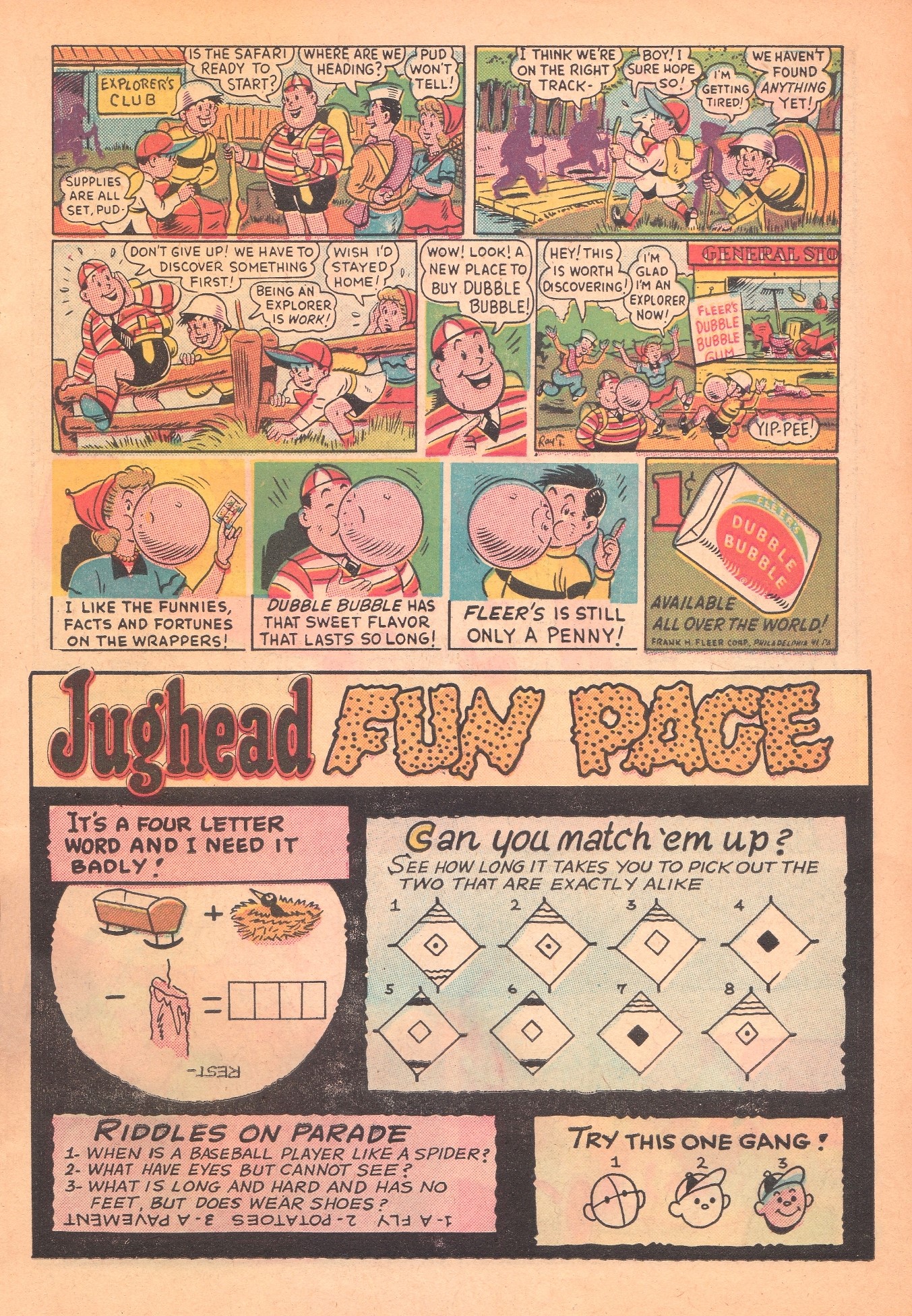 Read online Archie's Pal Jughead comic -  Issue #15 - 17