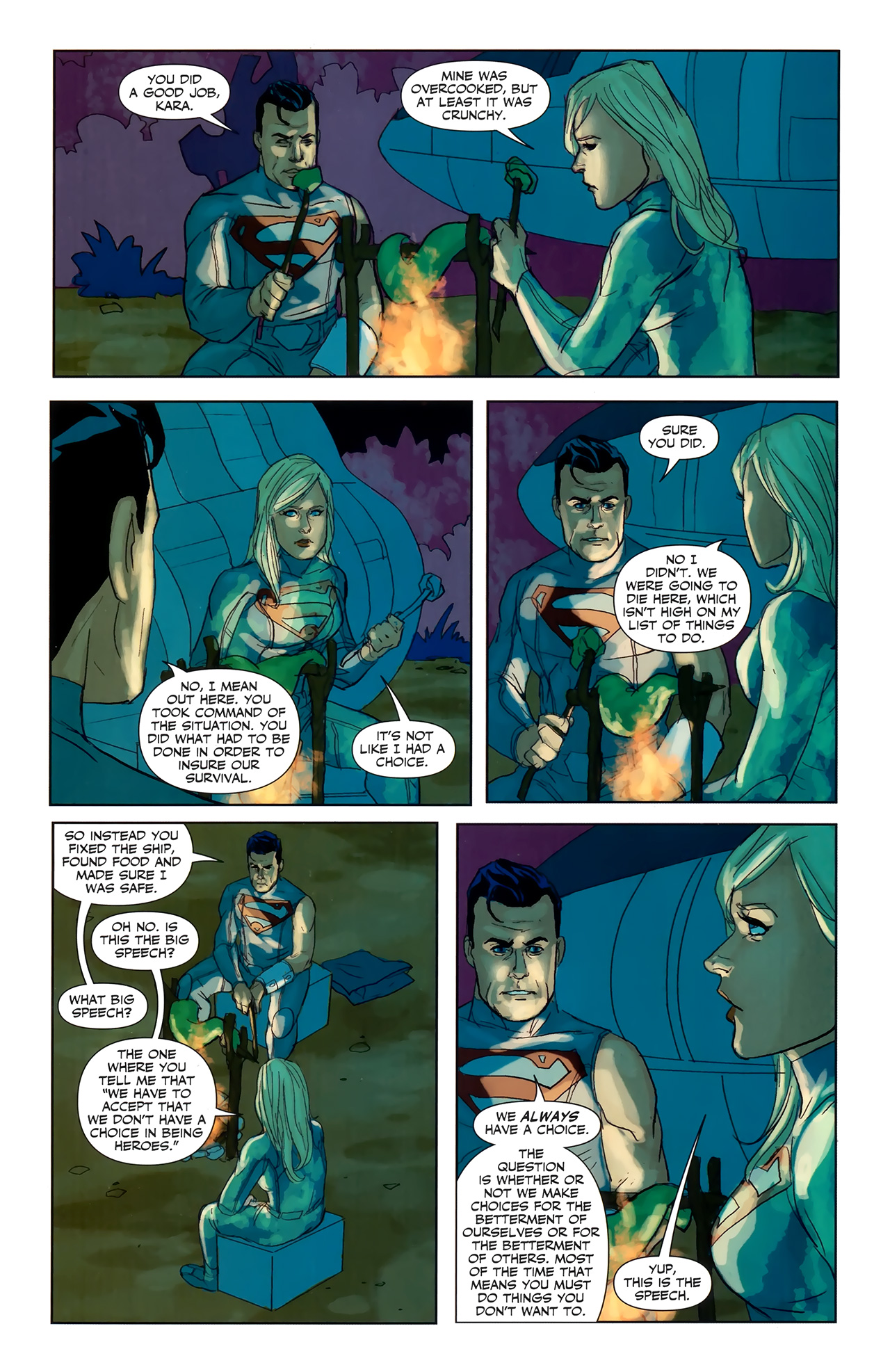 Read online Superman/Supergirl: Maelstrom comic -  Issue #4 - 18