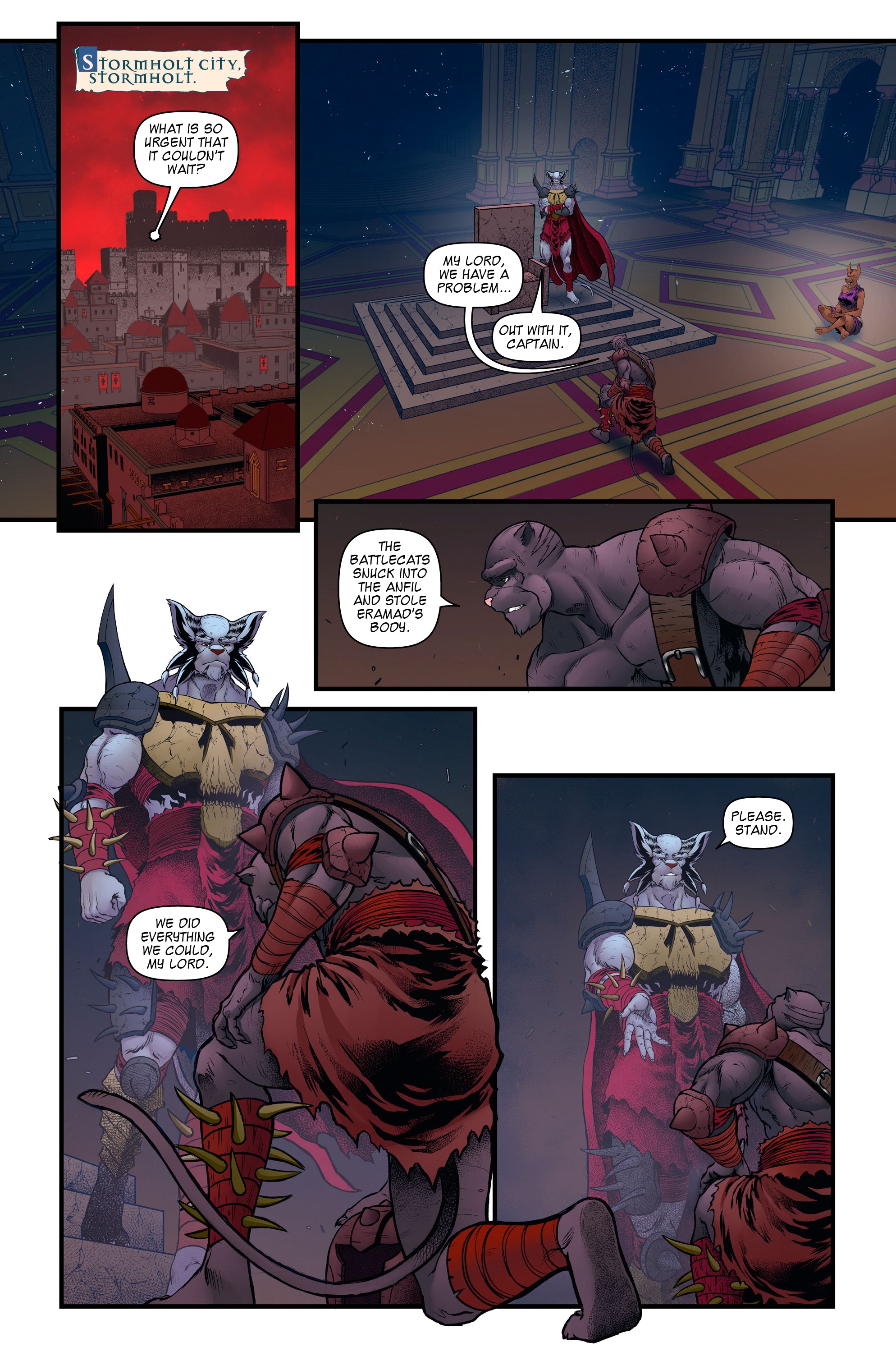 Read online Battlecats (2021) comic -  Issue #2 - 14