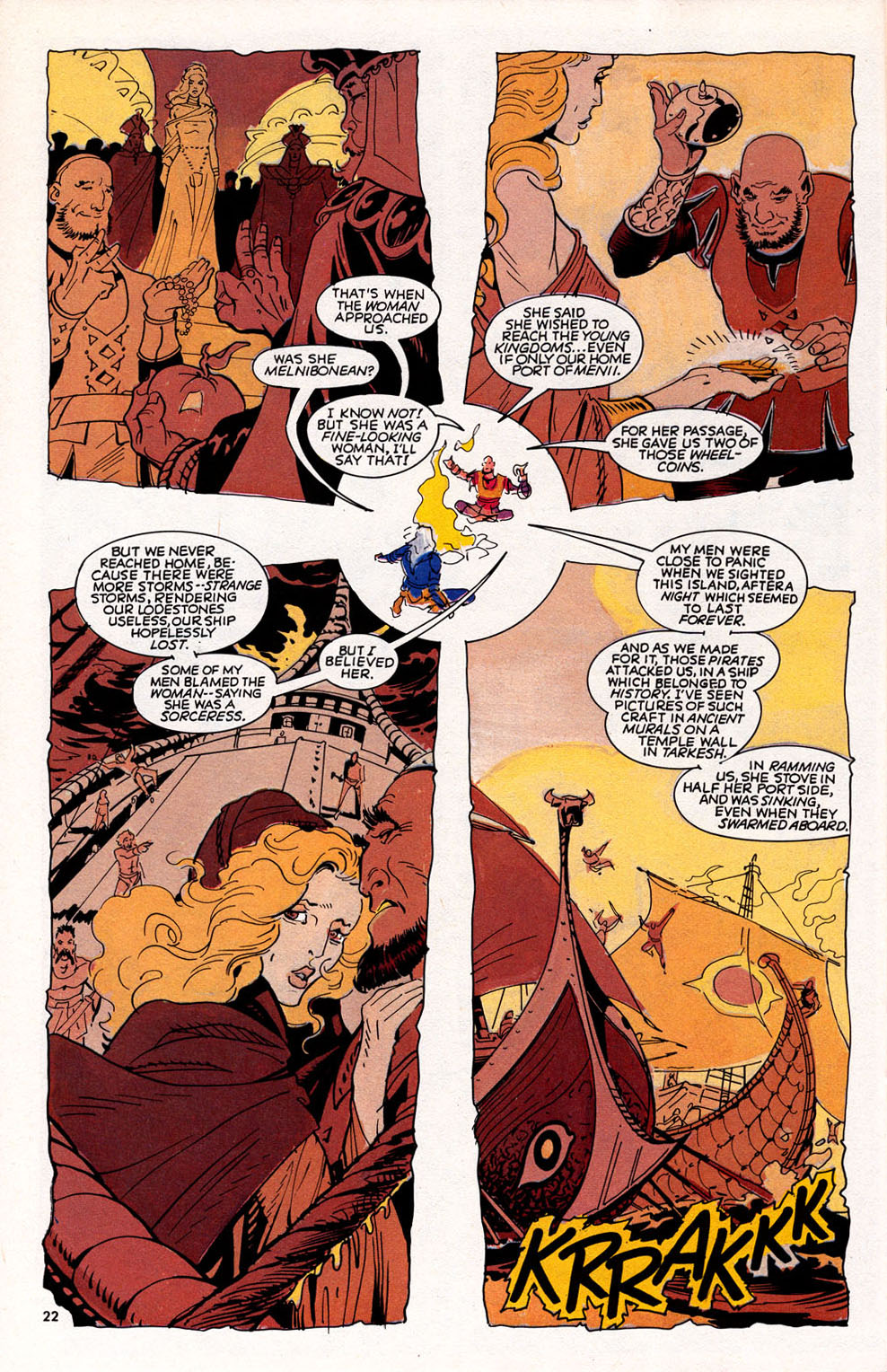Read online Elric: Sailor on the Seas of Fate comic -  Issue #4 - 28