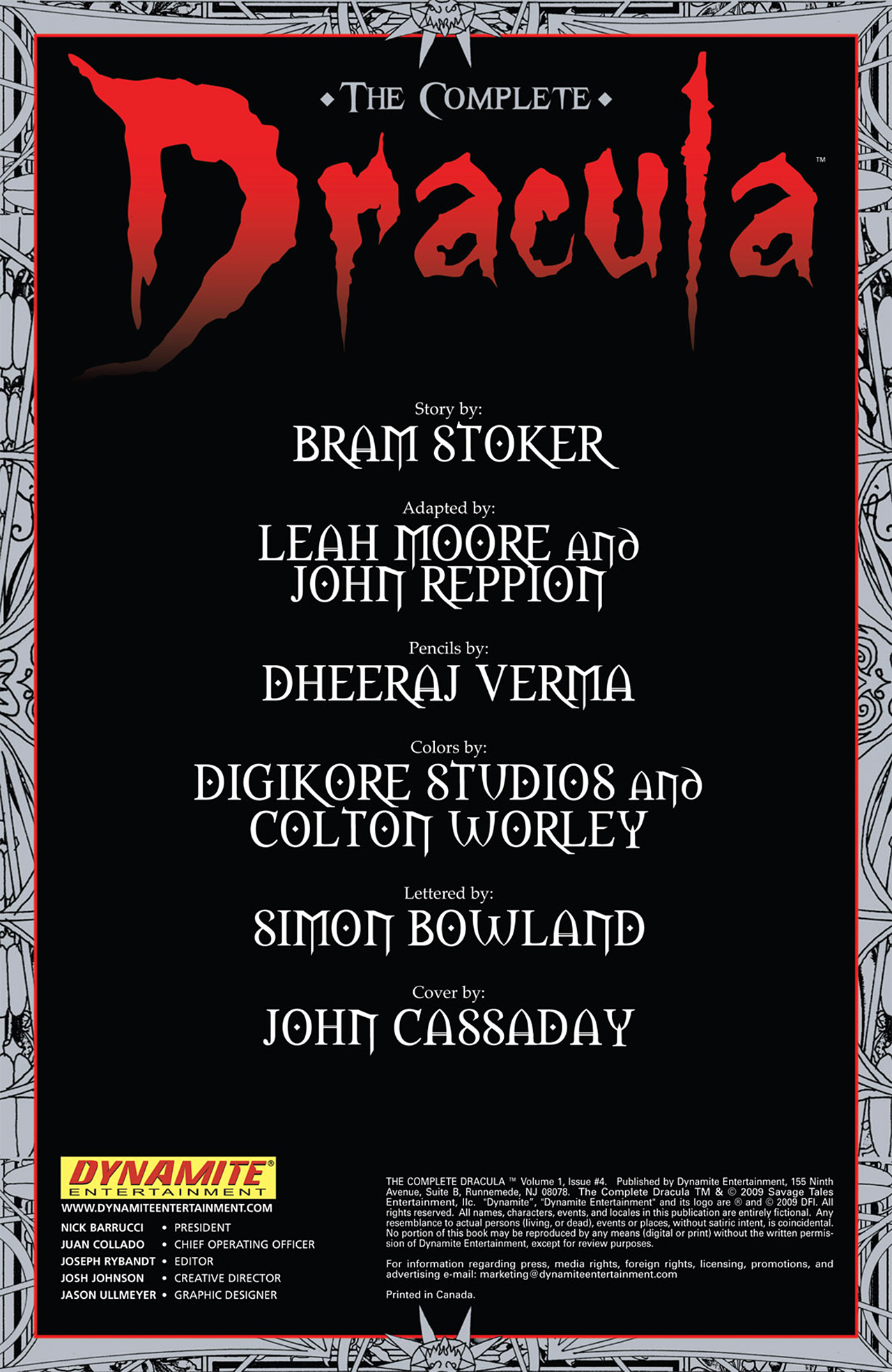 Read online The Complete Dracula comic -  Issue #4 - 2