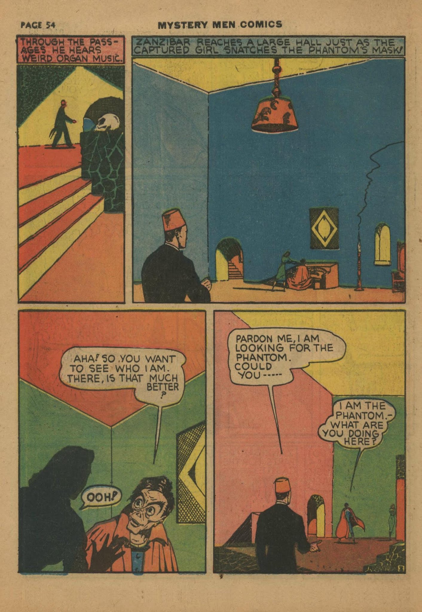 Read online Mystery Men Comics comic -  Issue #9 - 56