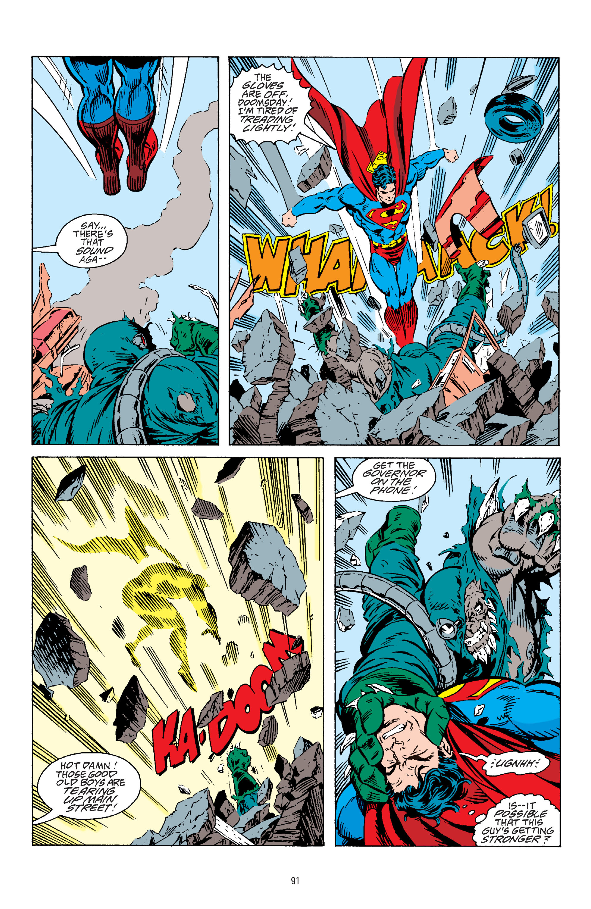 Read online Superman: The Death and Return of Superman Omnibus comic -  Issue # TPB (Part 1) - 83