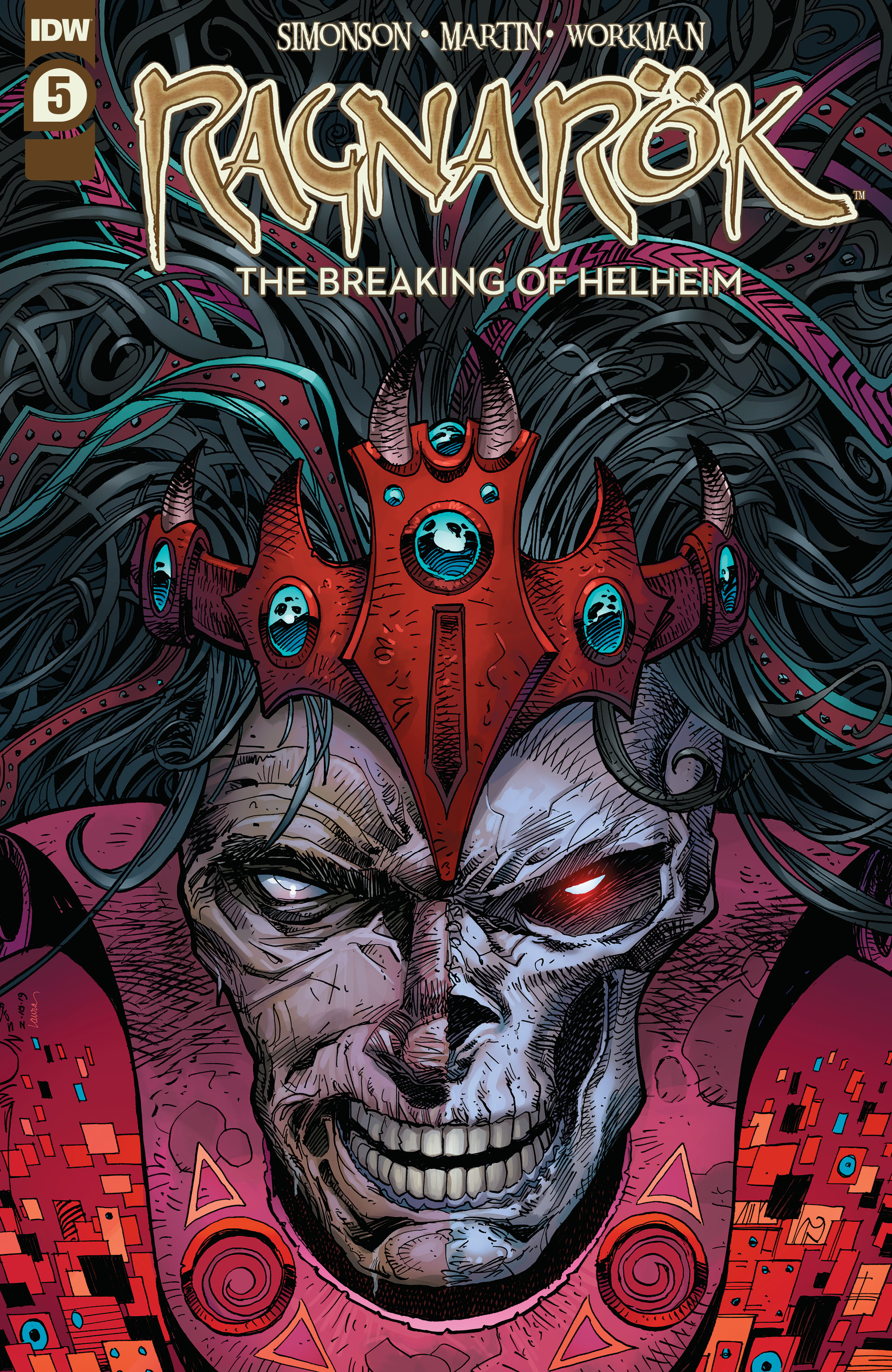 Read online Ragnarok: The Breaking of Helheim comic -  Issue #5 - 1