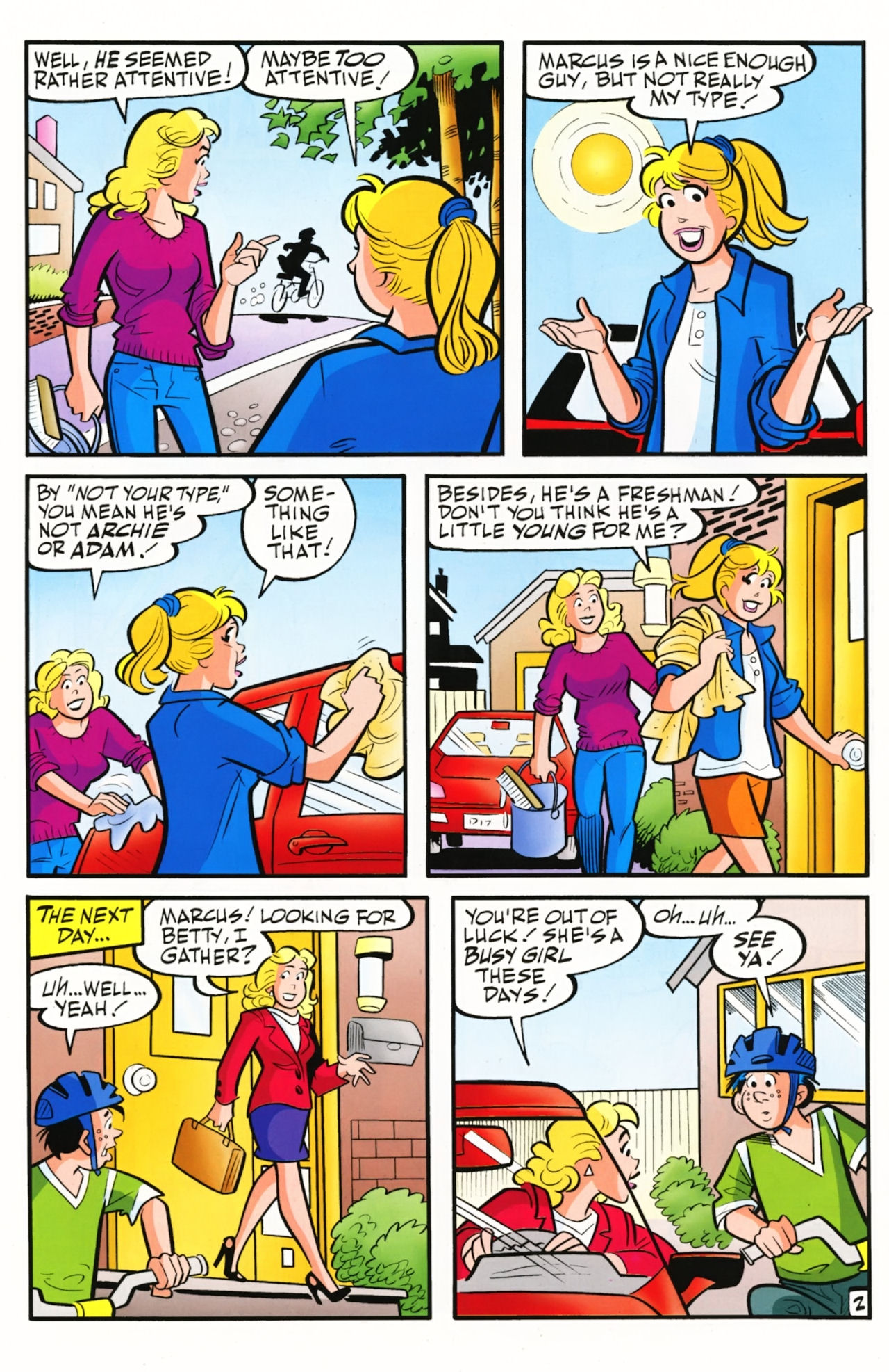 Read online Betty comic -  Issue #186 - 12