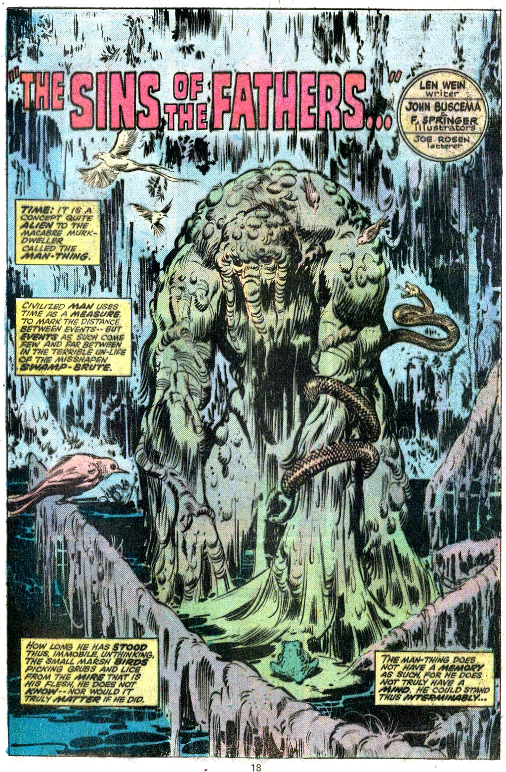 Read online Giant-Size Man-Thing comic -  Issue #5 - 15