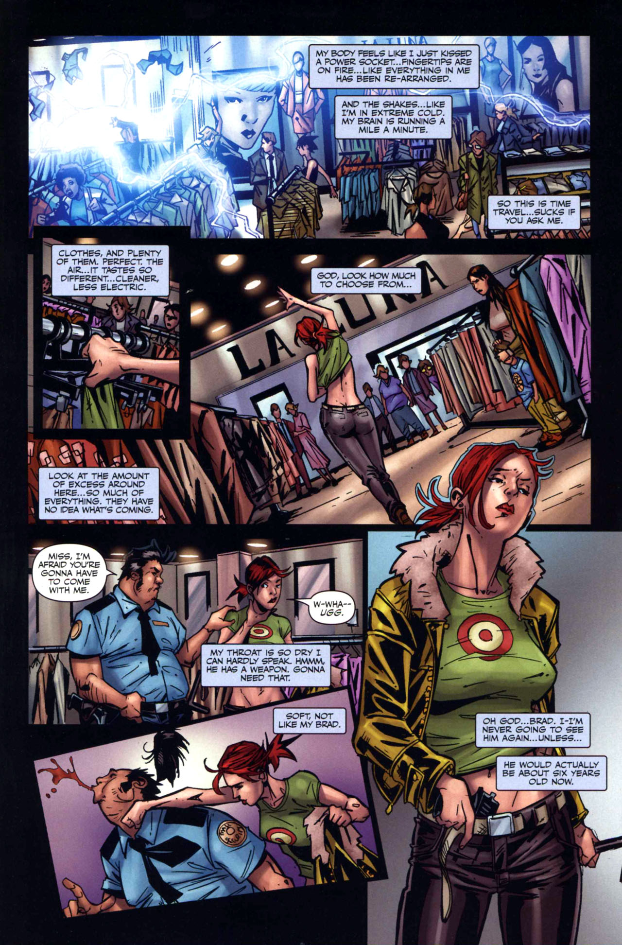 Read online Painkiller Jane Vs. Terminator comic -  Issue #4 - 16