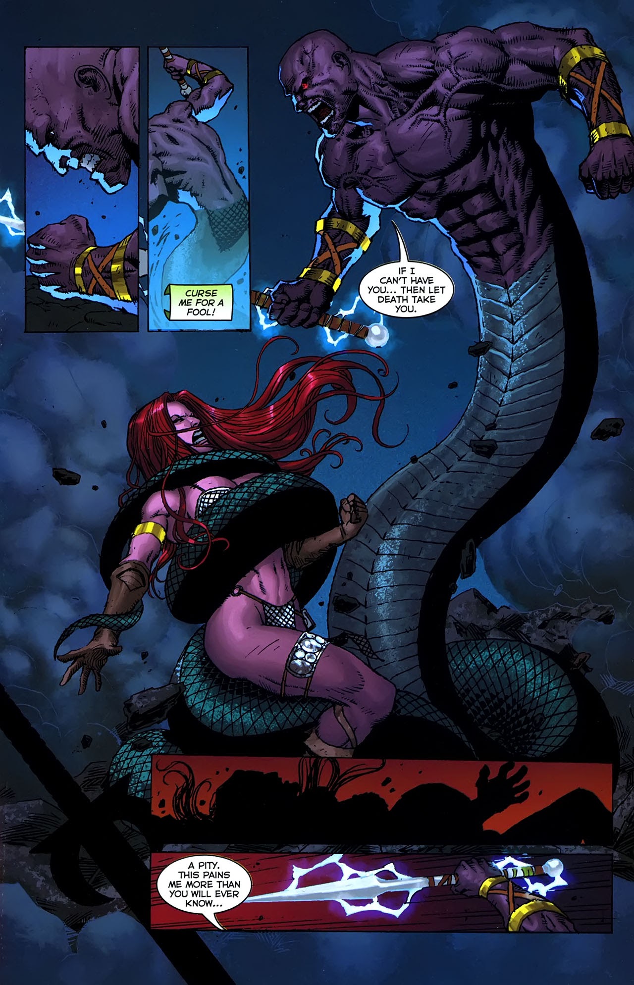 Read online Sword of Red Sonja: Doom of the Gods comic -  Issue #3 - 24