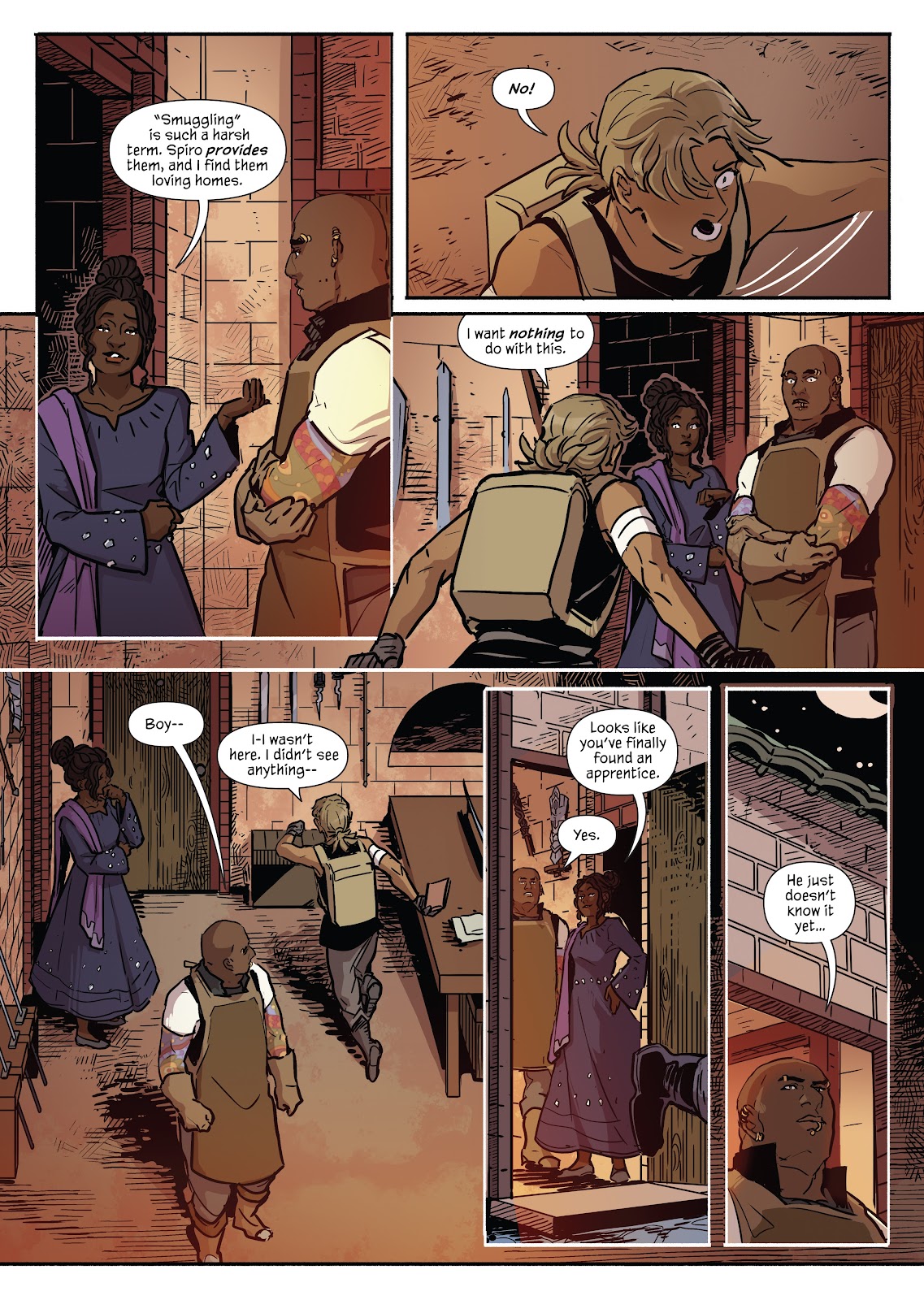 A Spark Within the Forge: An Ember in the Ashes Graphic Novel issue TPB - Page 74