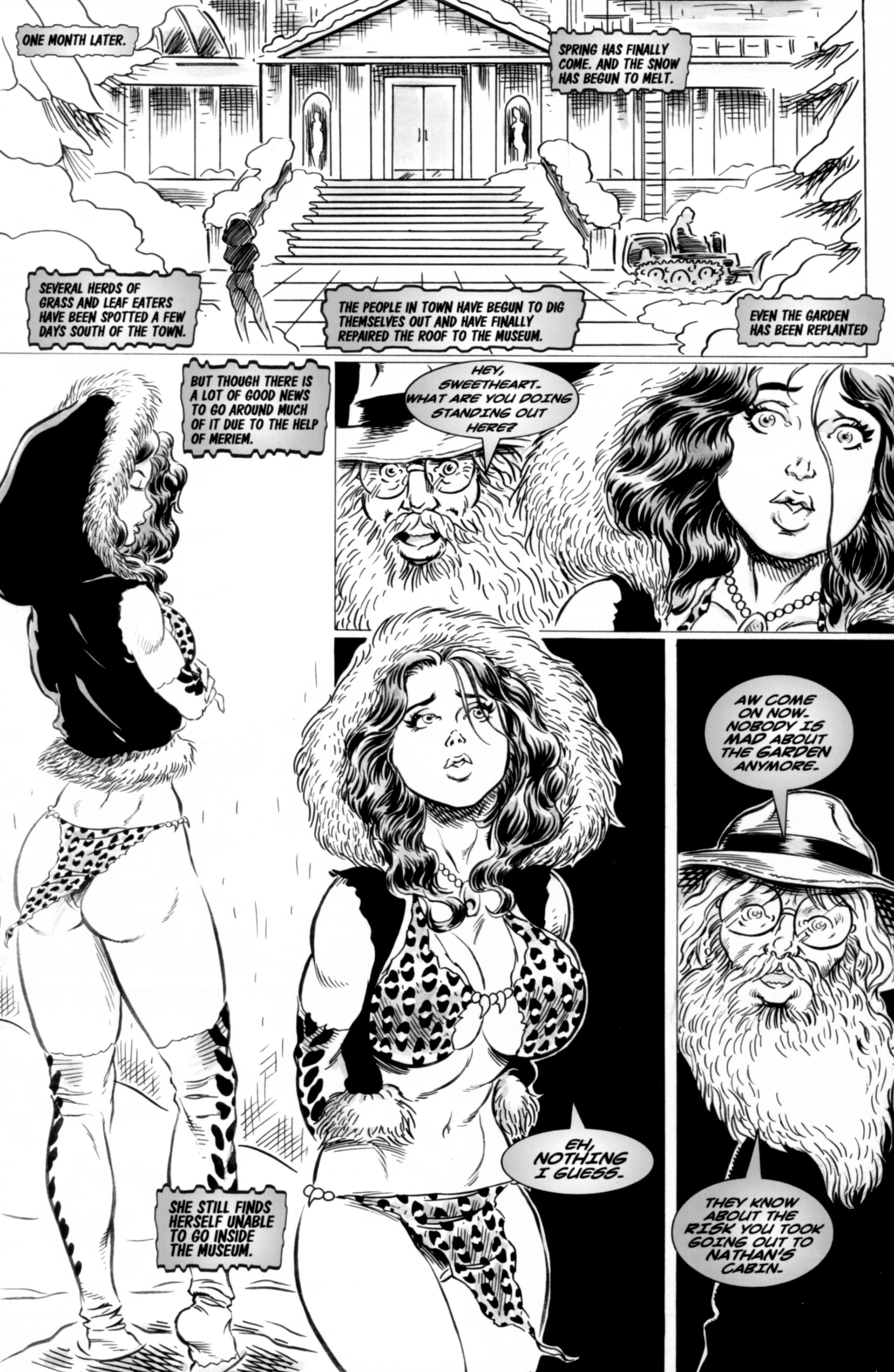 Read online Cavewoman: Snow comic -  Issue #4 - 21