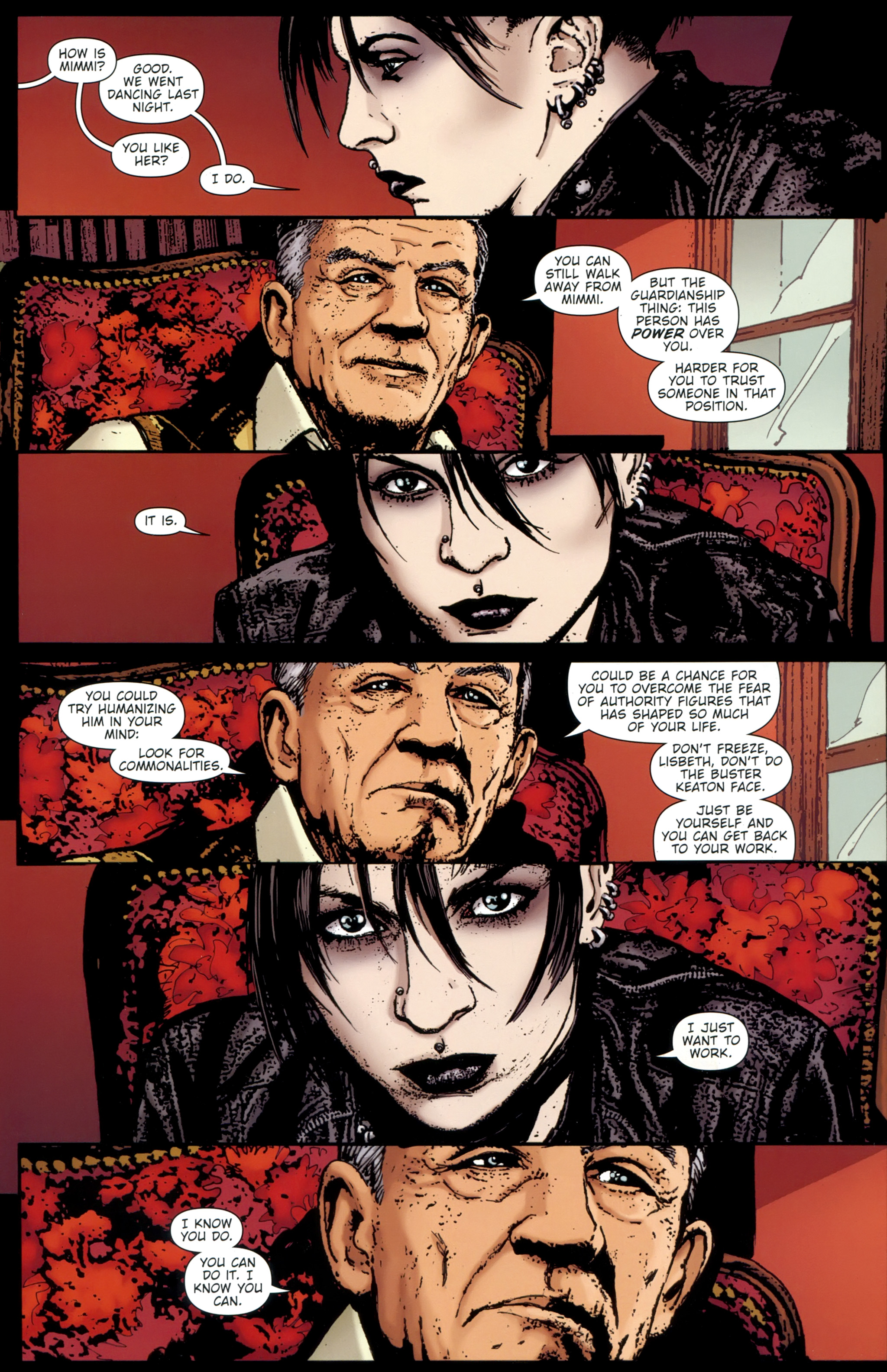 Read online The Girl With the Dragon Tattoo comic -  Issue # TPB 1 - 85