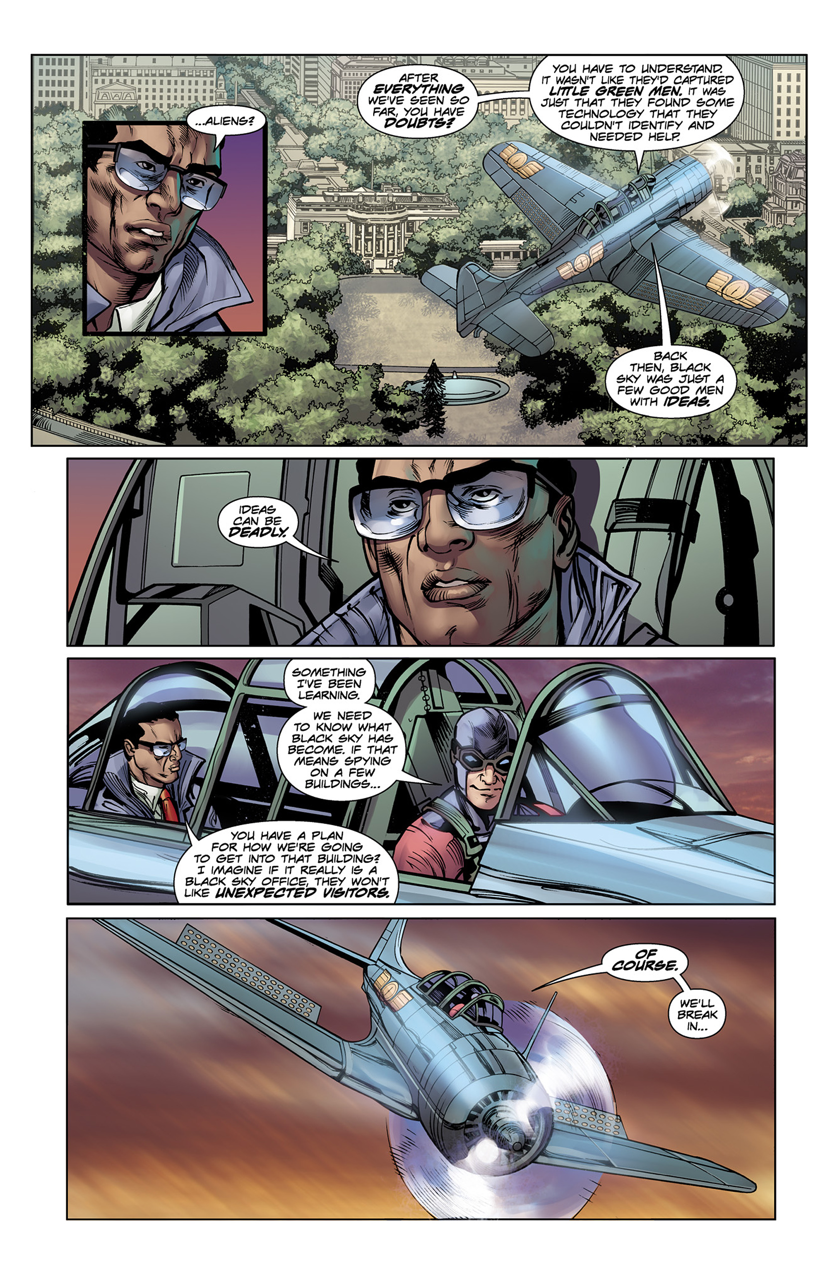 Read online Captain Midnight comic -  Issue #6 - 15