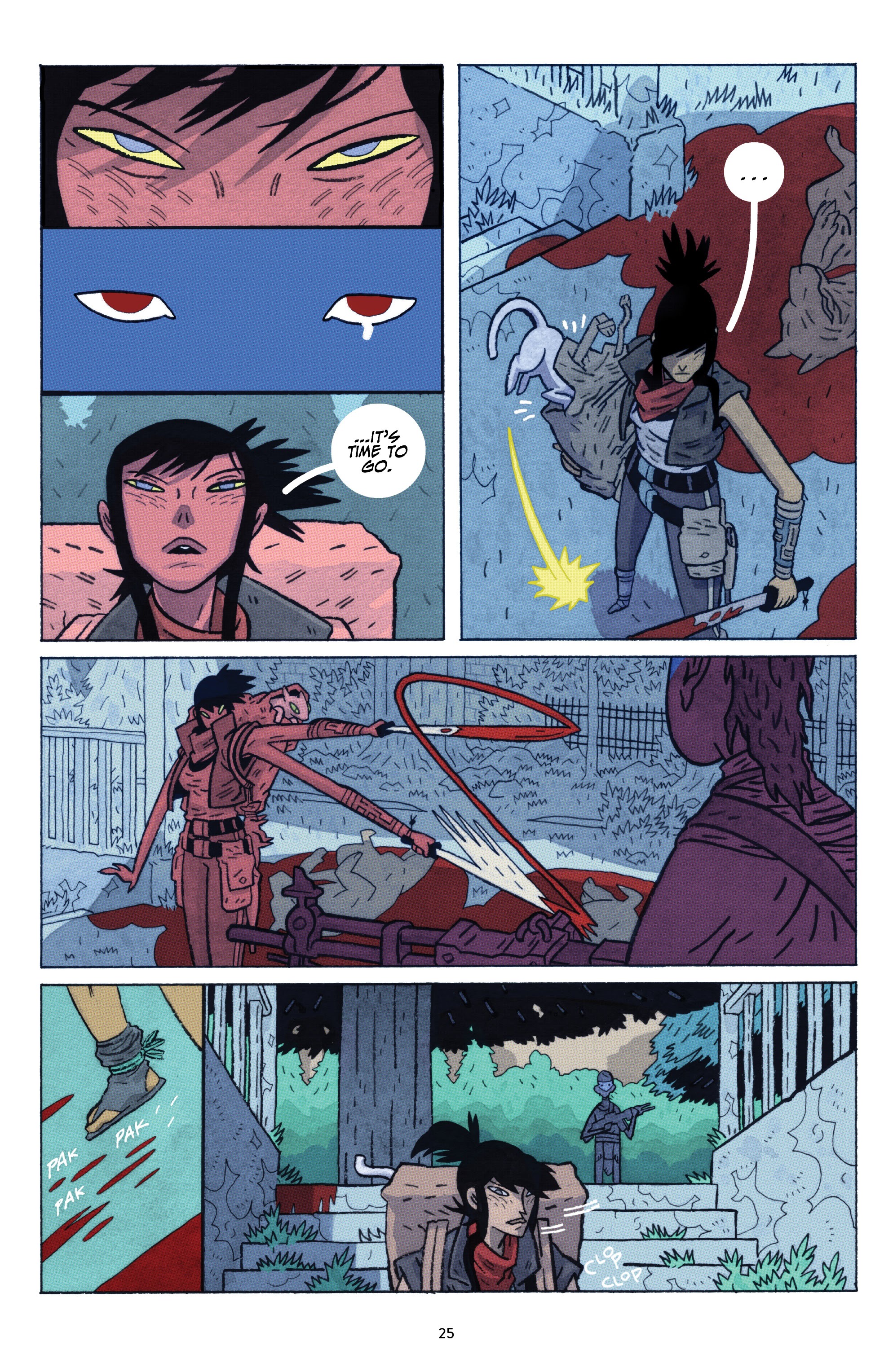 Read online ApocalyptiGirl: An Aria for the End Times (2020) comic -  Issue # TPB - 27