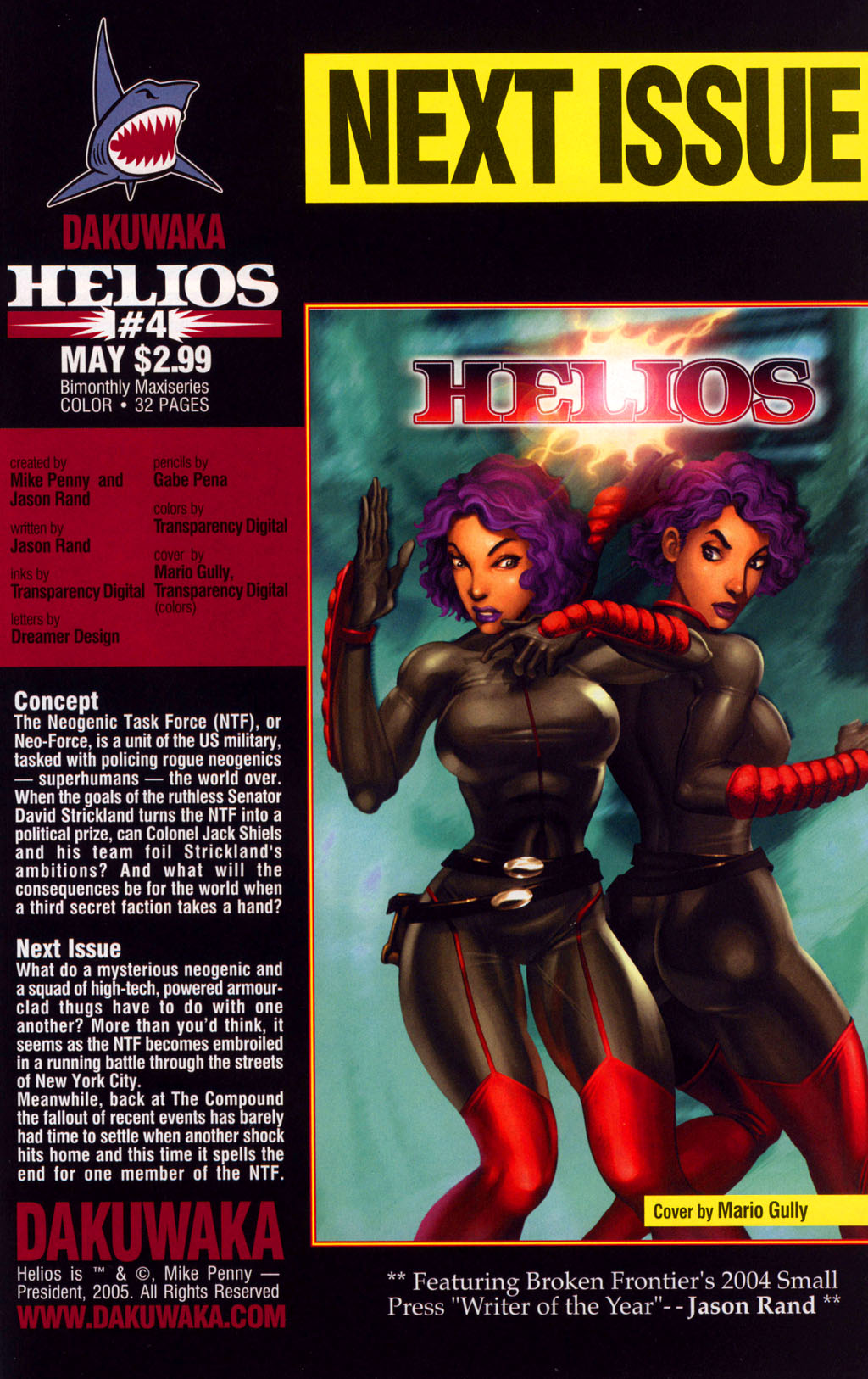 Read online Helios comic -  Issue #3 - 21
