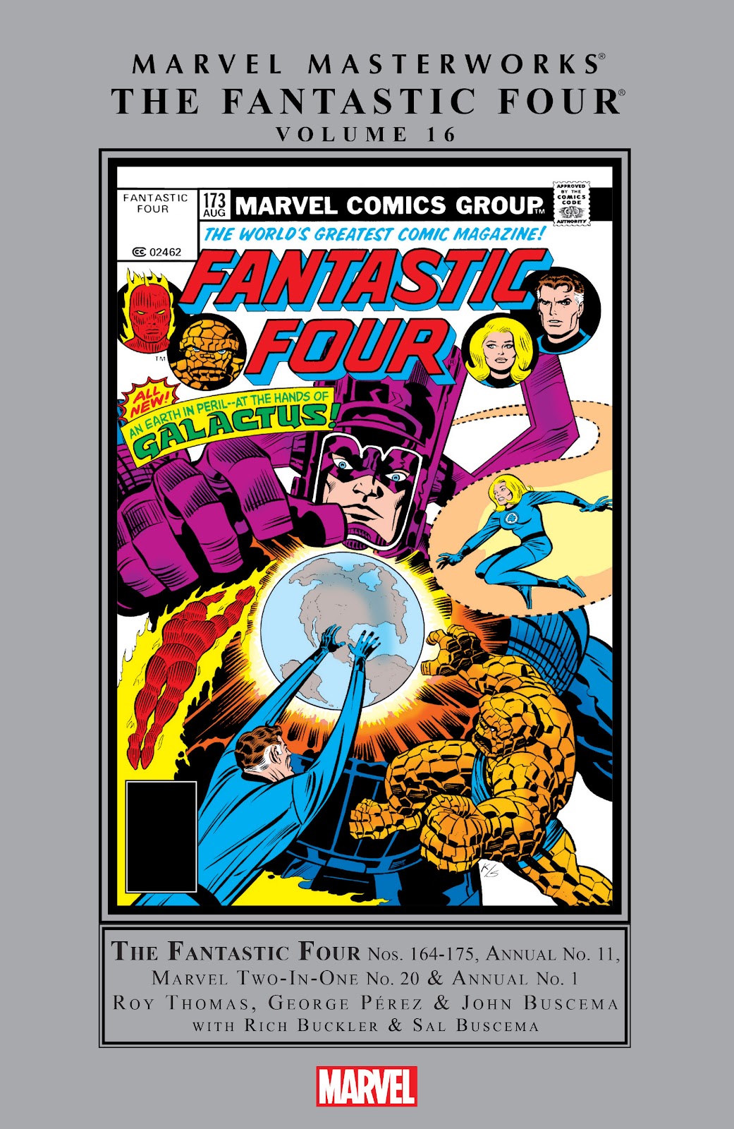 Marvel Masterworks: The Fantastic Four issue TPB 16 (Part 1) - Page 1