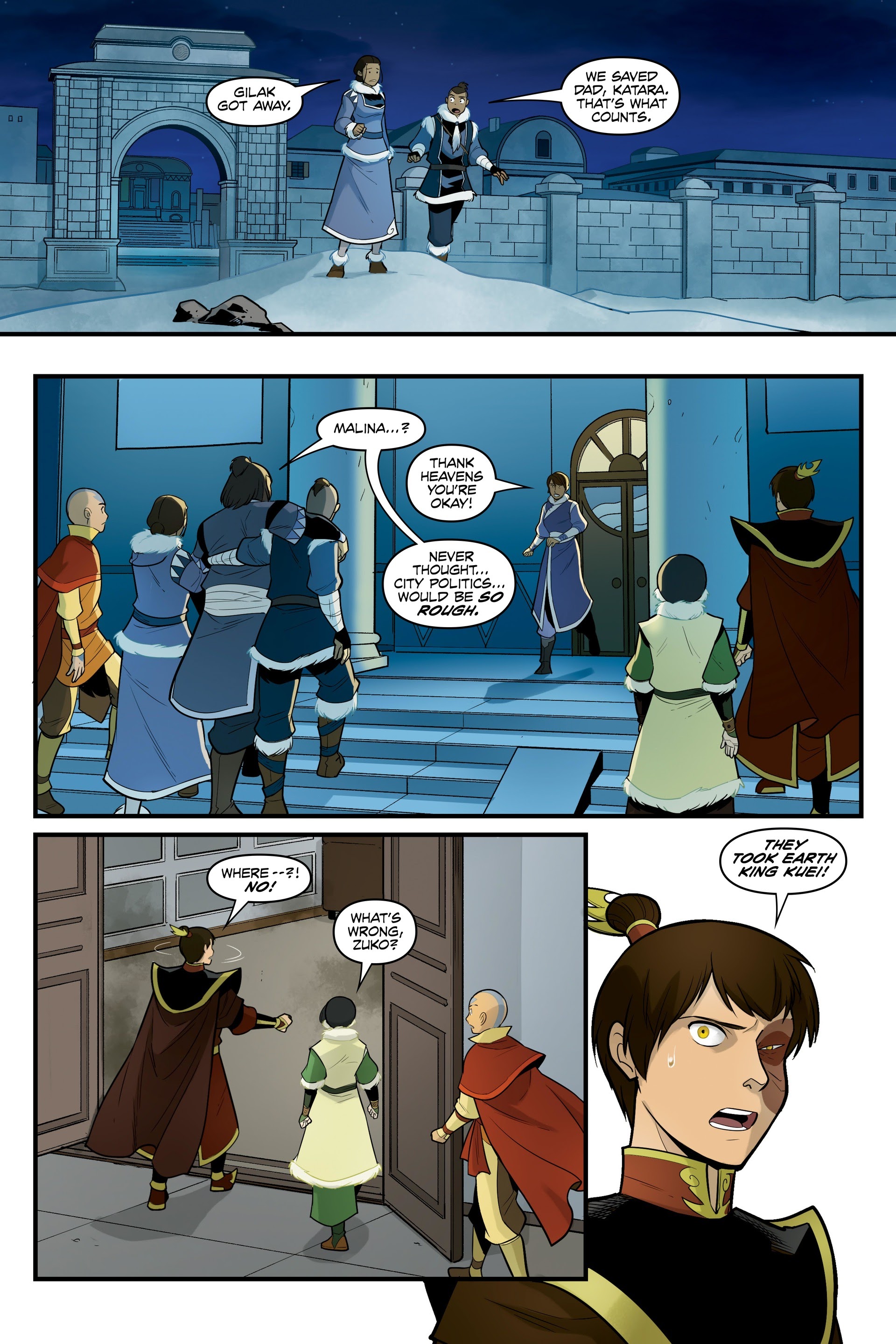 Read online Avatar: The Last Airbender--North and South Omnibus comic -  Issue # TPB (Part 2) - 77