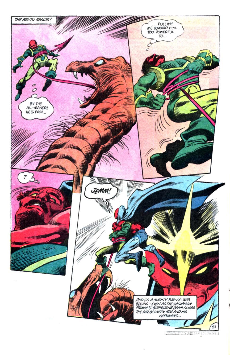 Read online Jemm, Son of Saturn comic -  Issue #8 - 21