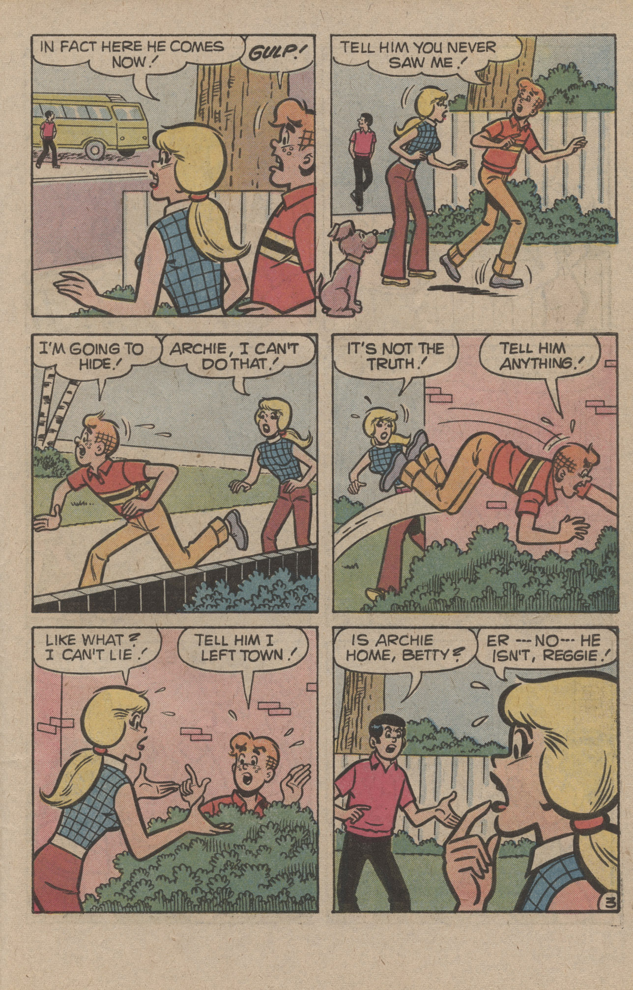 Read online Reggie and Me (1966) comic -  Issue #108 - 31