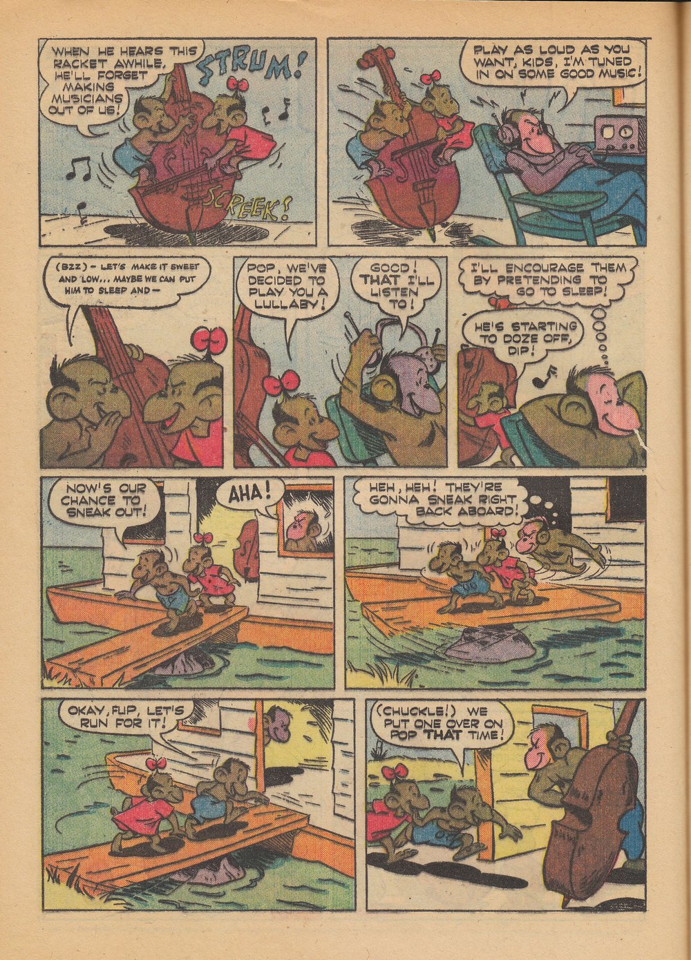 Read online Tom and Jerry's Summer Fun comic -  Issue #4 - 87