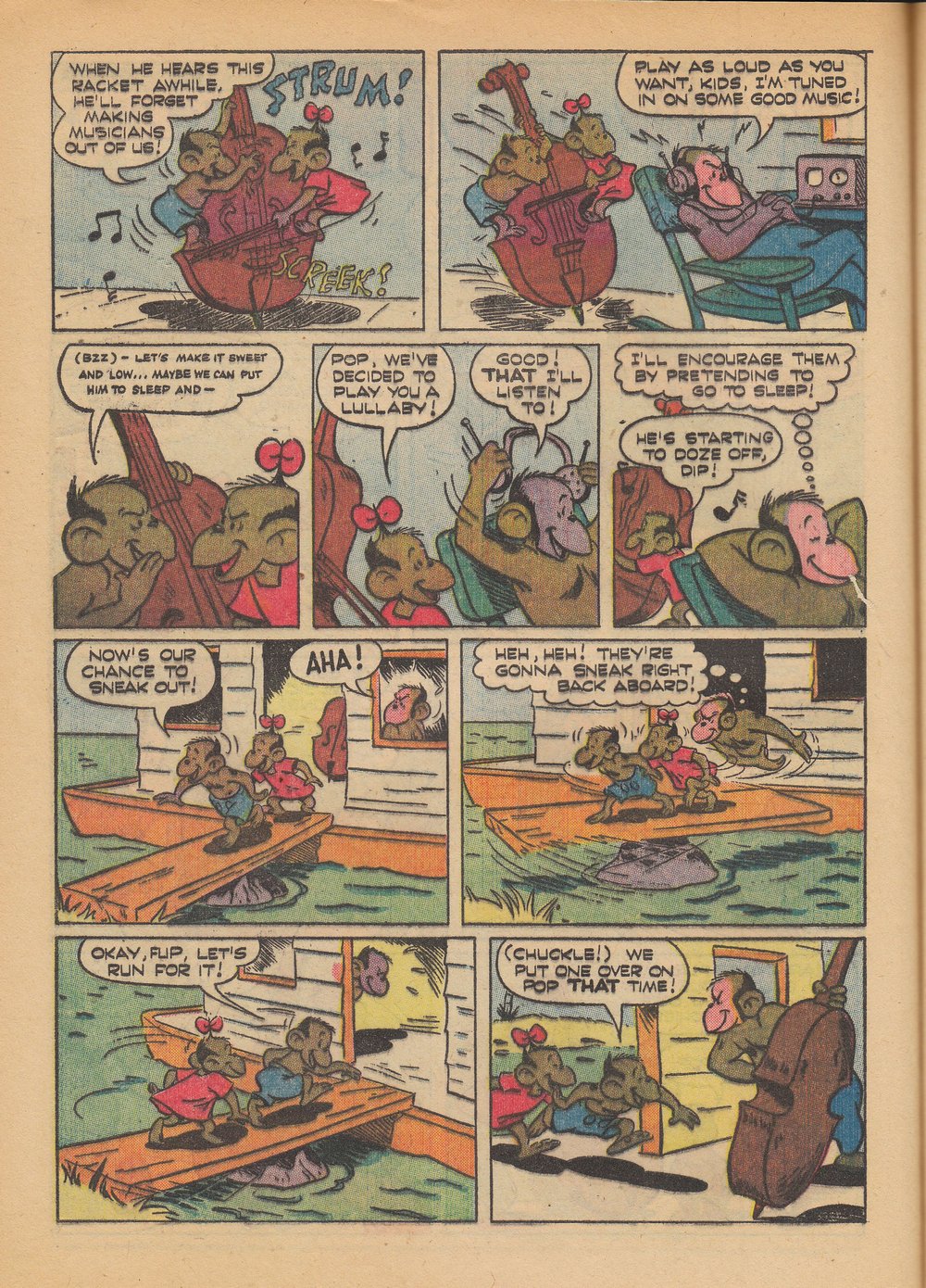Read online Tom and Jerry's Summer Fun comic -  Issue #4 - 87