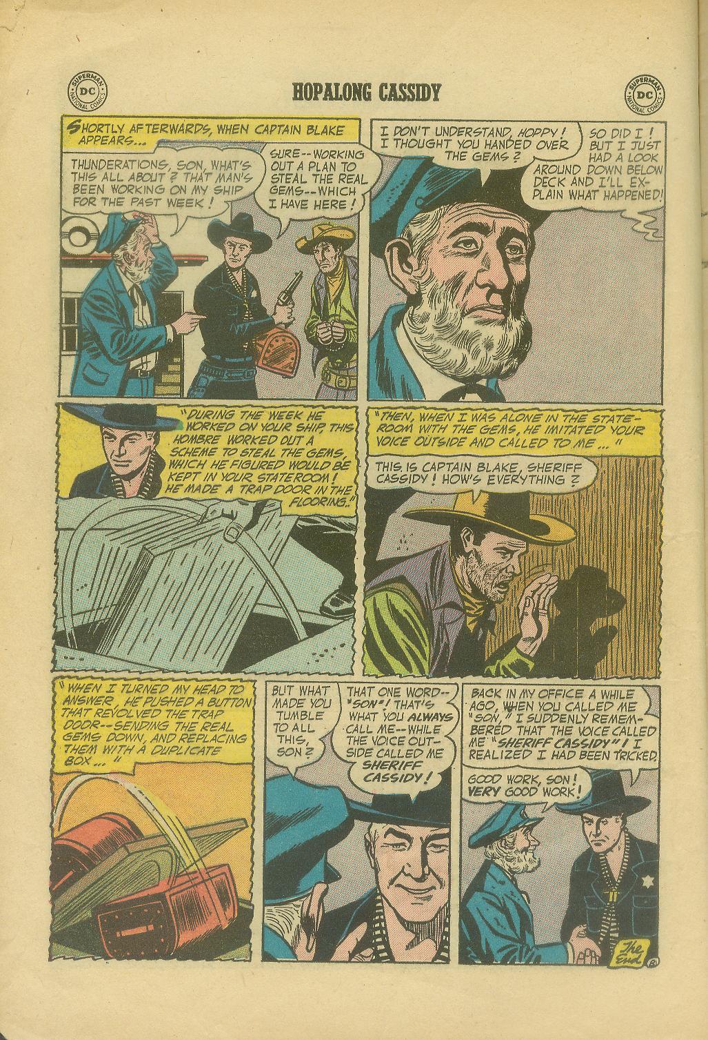 Read online Hopalong Cassidy comic -  Issue #111 - 10