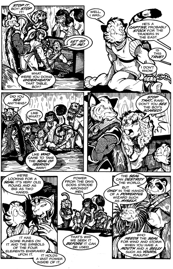 Read online Tall Tails: Thieves' Quest comic -  Issue #1 - 13