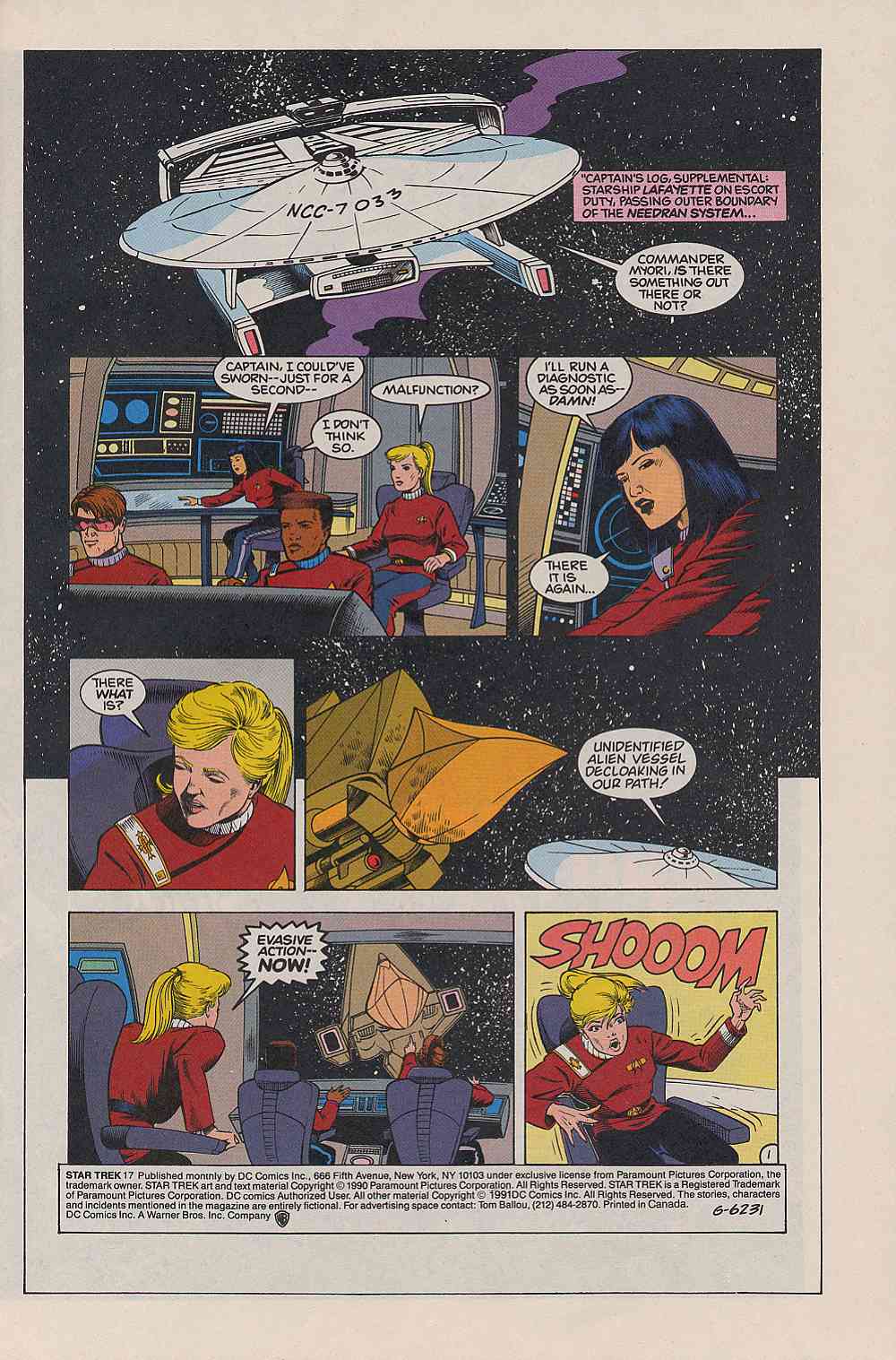 Read online Star Trek (1989) comic -  Issue #17 - 2