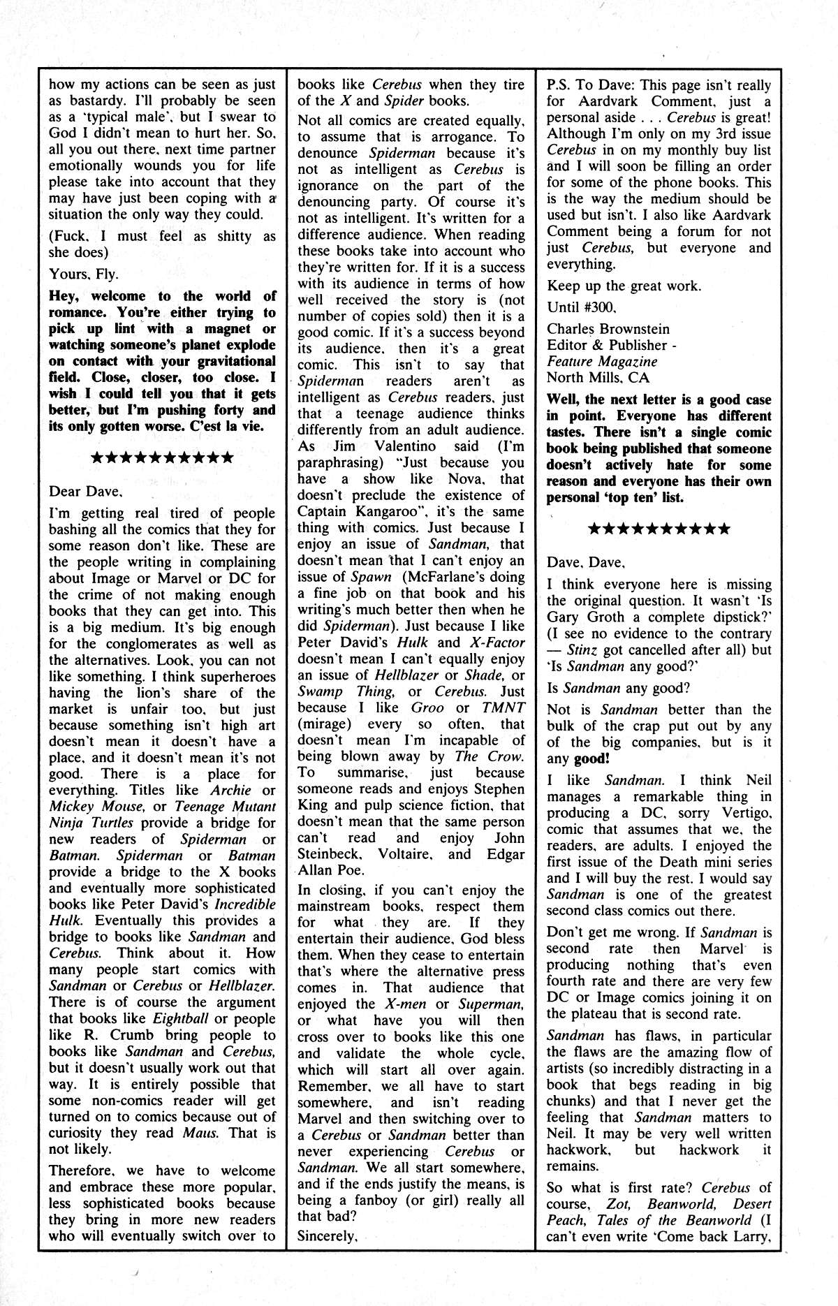 Read online Cerebus comic -  Issue #168 - 27