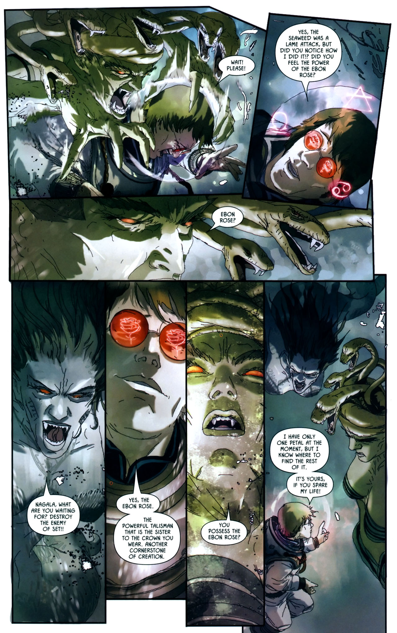 Read online Mystic Arcana comic -  Issue #3 - 33