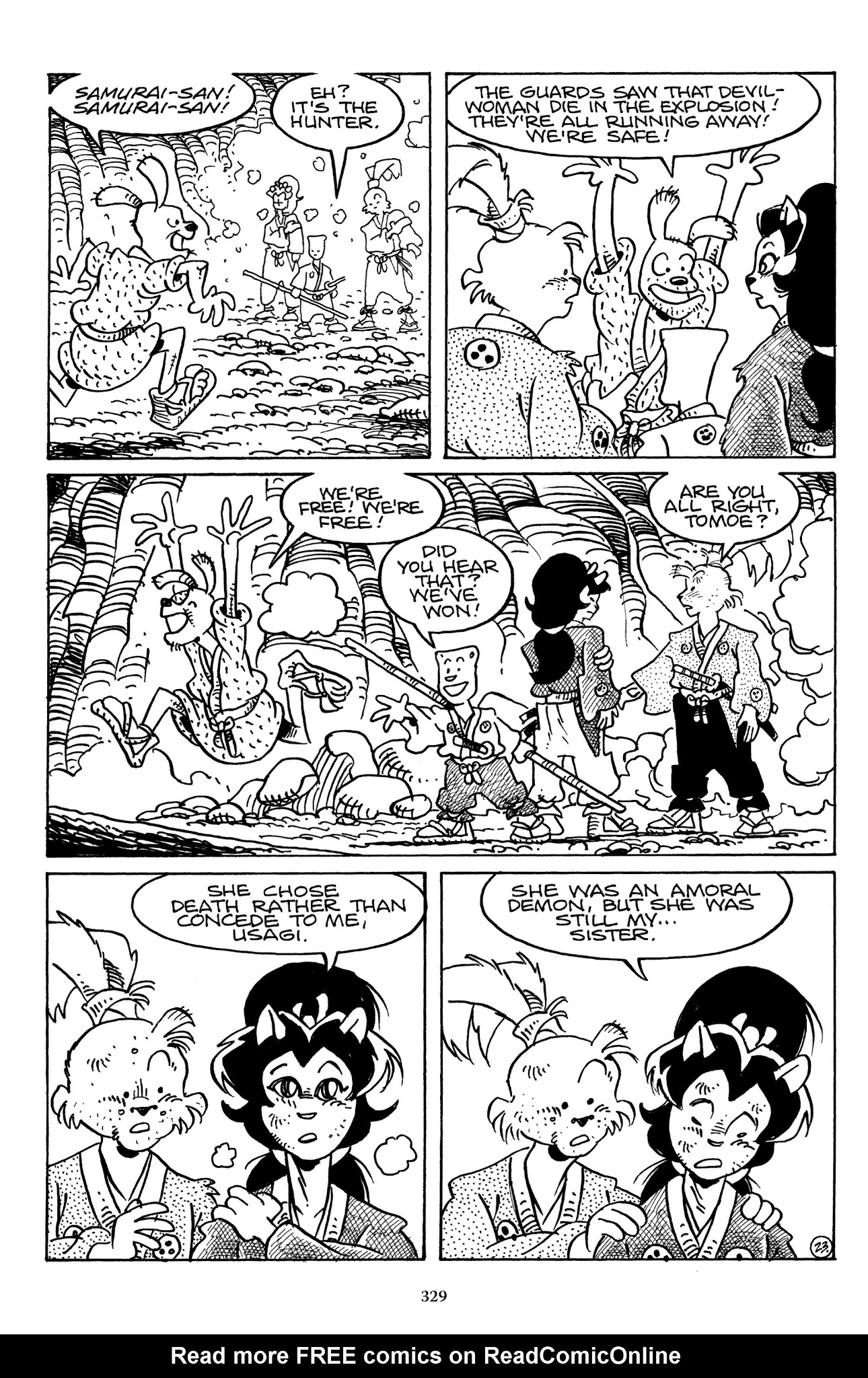 Read online The Usagi Yojimbo Saga comic -  Issue # TPB 5 - 325