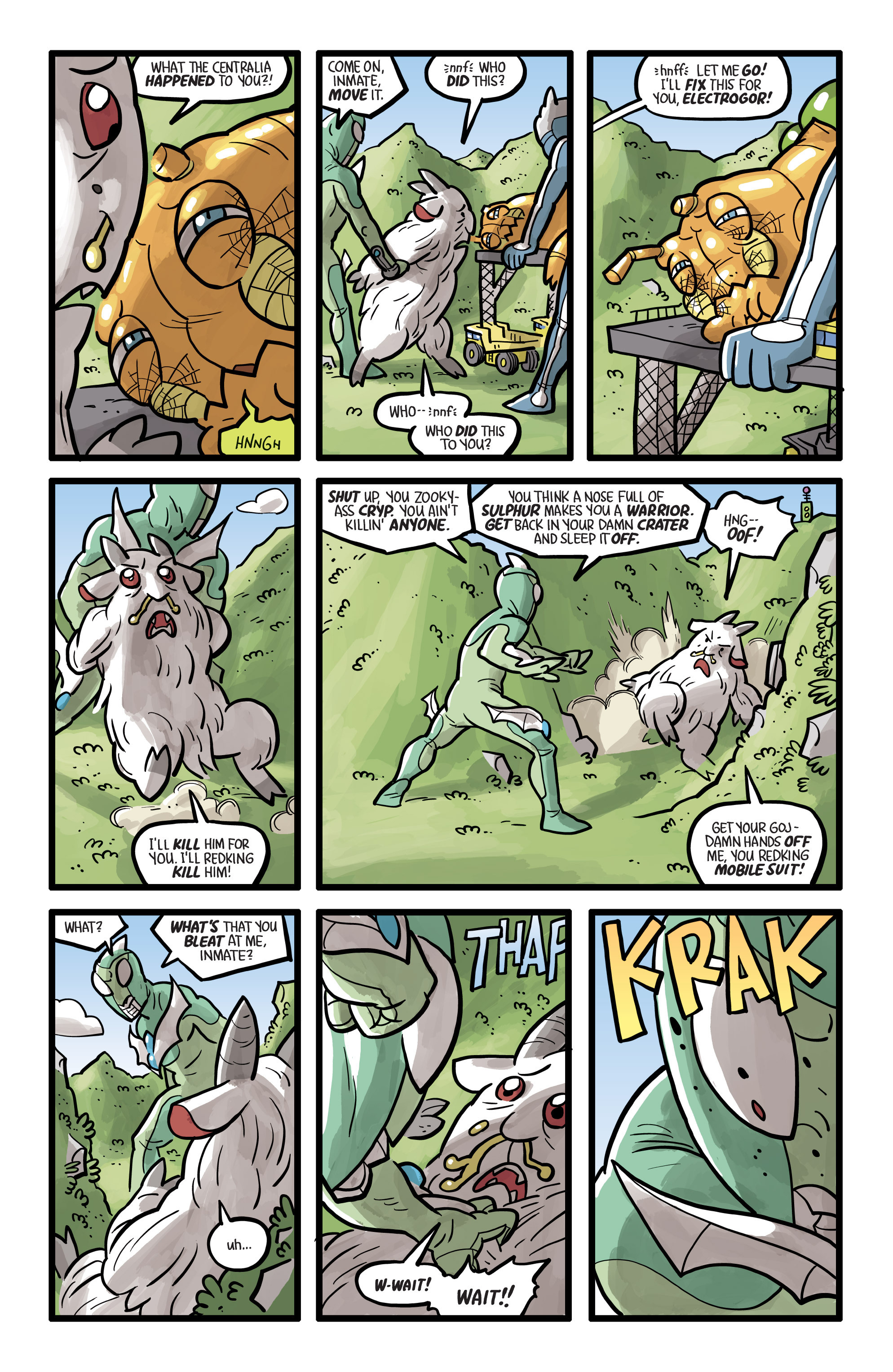 Read online Kaijumax comic -  Issue #4 - 22