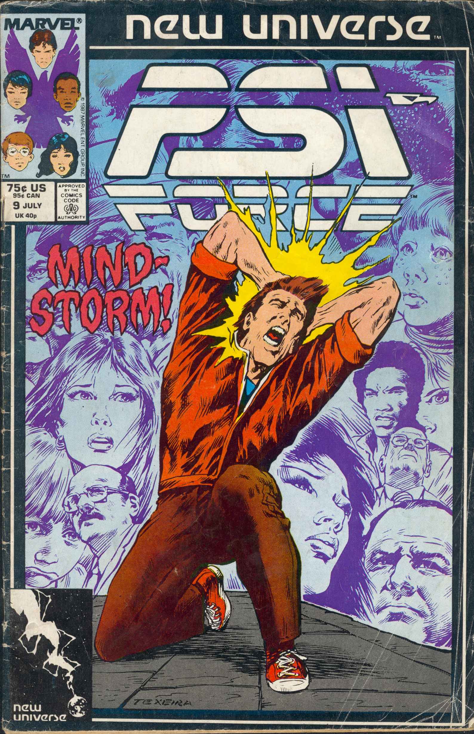 Read online Psi-Force comic -  Issue #9 - 1