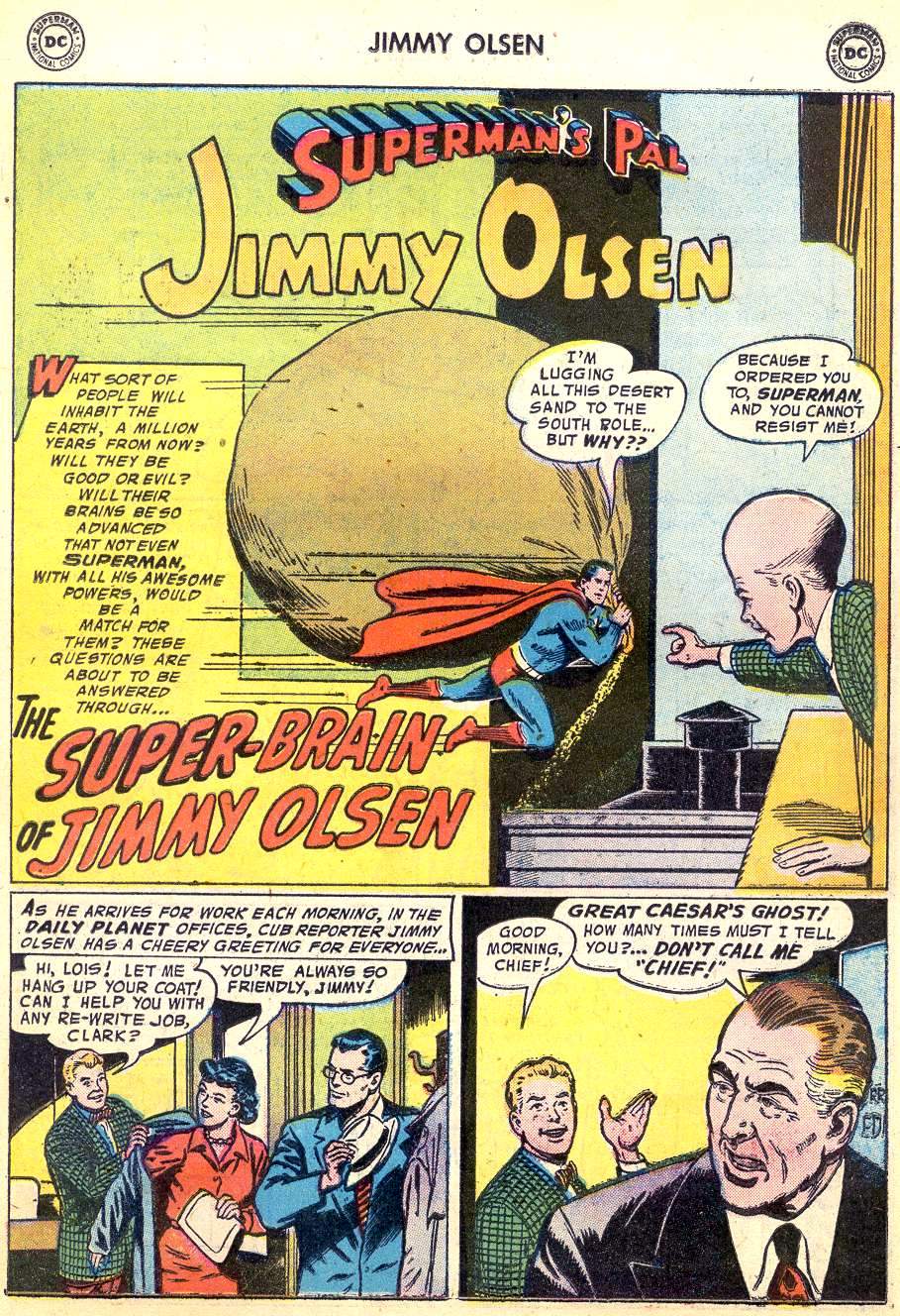 Read online Superman's Pal Jimmy Olsen comic -  Issue #22 - 25