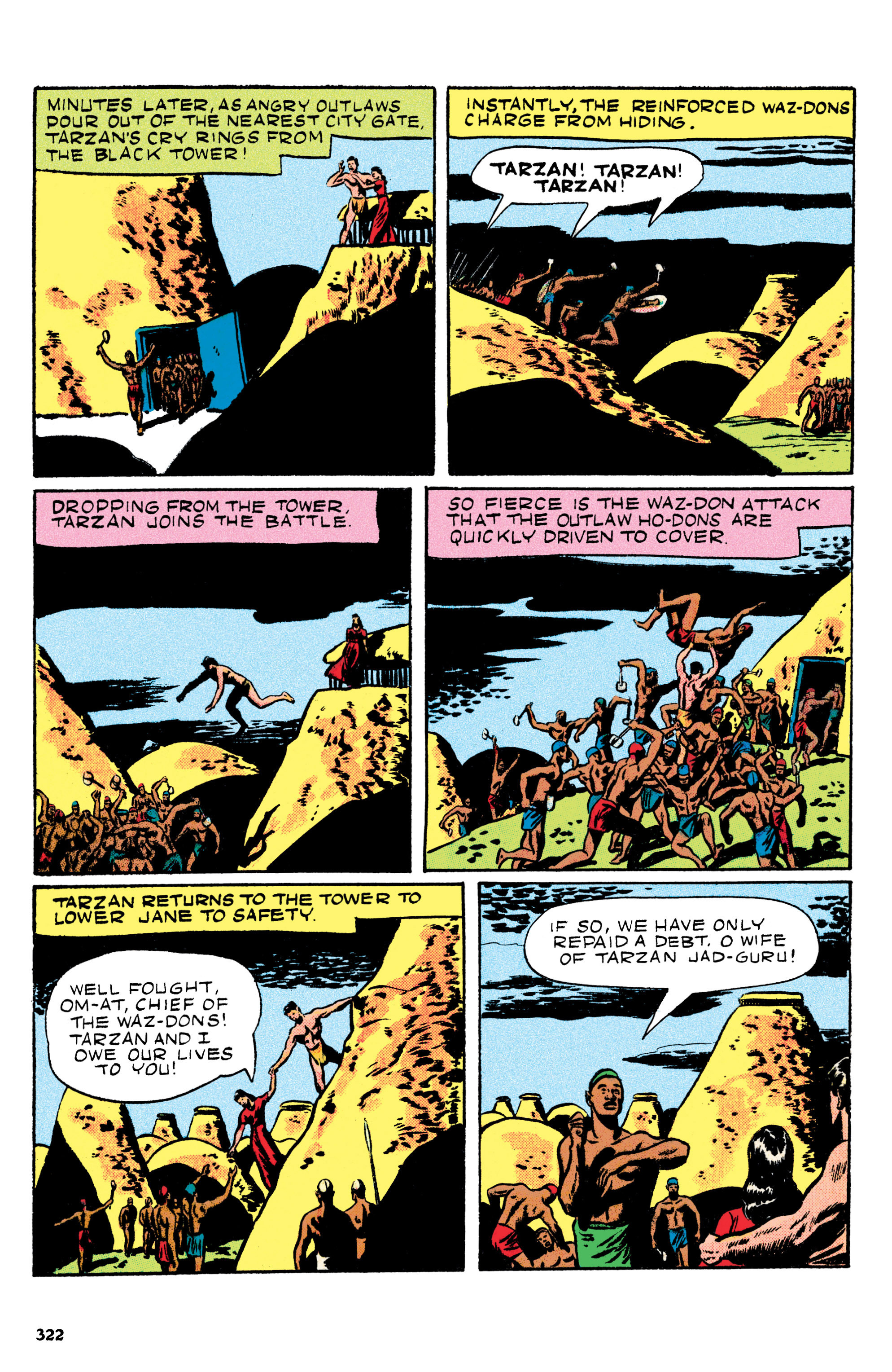 Read online Edgar Rice Burroughs Tarzan: The Jesse Marsh Years Omnibus comic -  Issue # TPB (Part 4) - 24