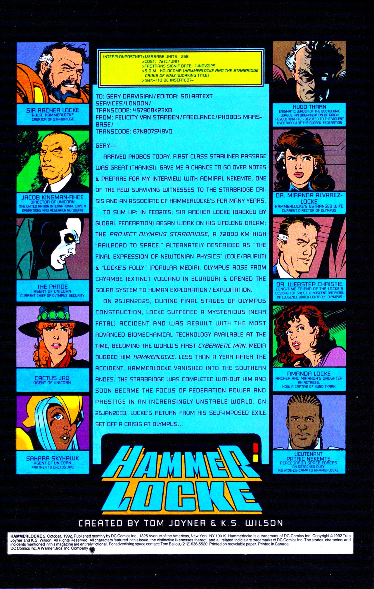 Read online Hammerlocke comic -  Issue #2 - 2