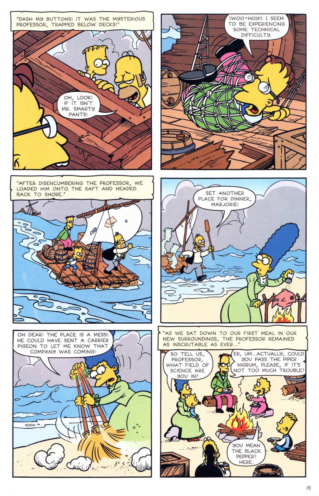 Read online Simpsons Comics comic -  Issue #127 - 12