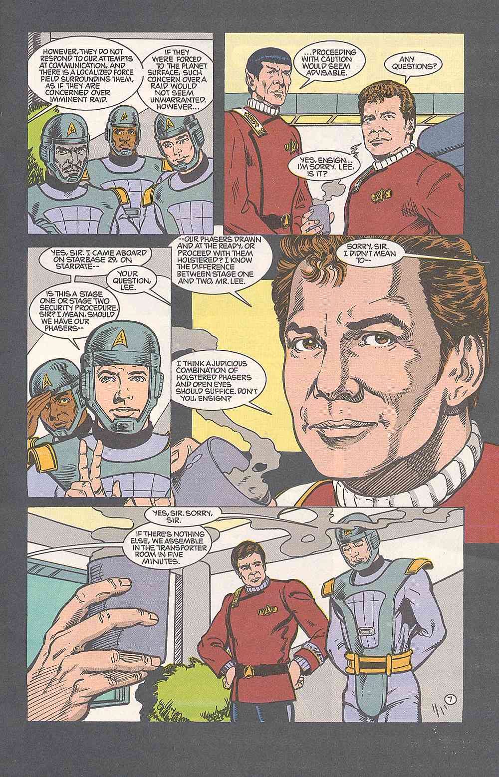 Read online Star Trek (1989) comic -  Issue #19 - 8