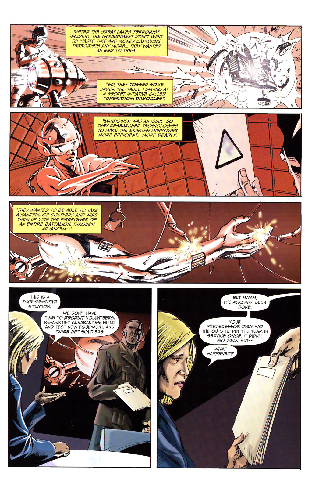 Read online Task Force One comic -  Issue #1 - 9