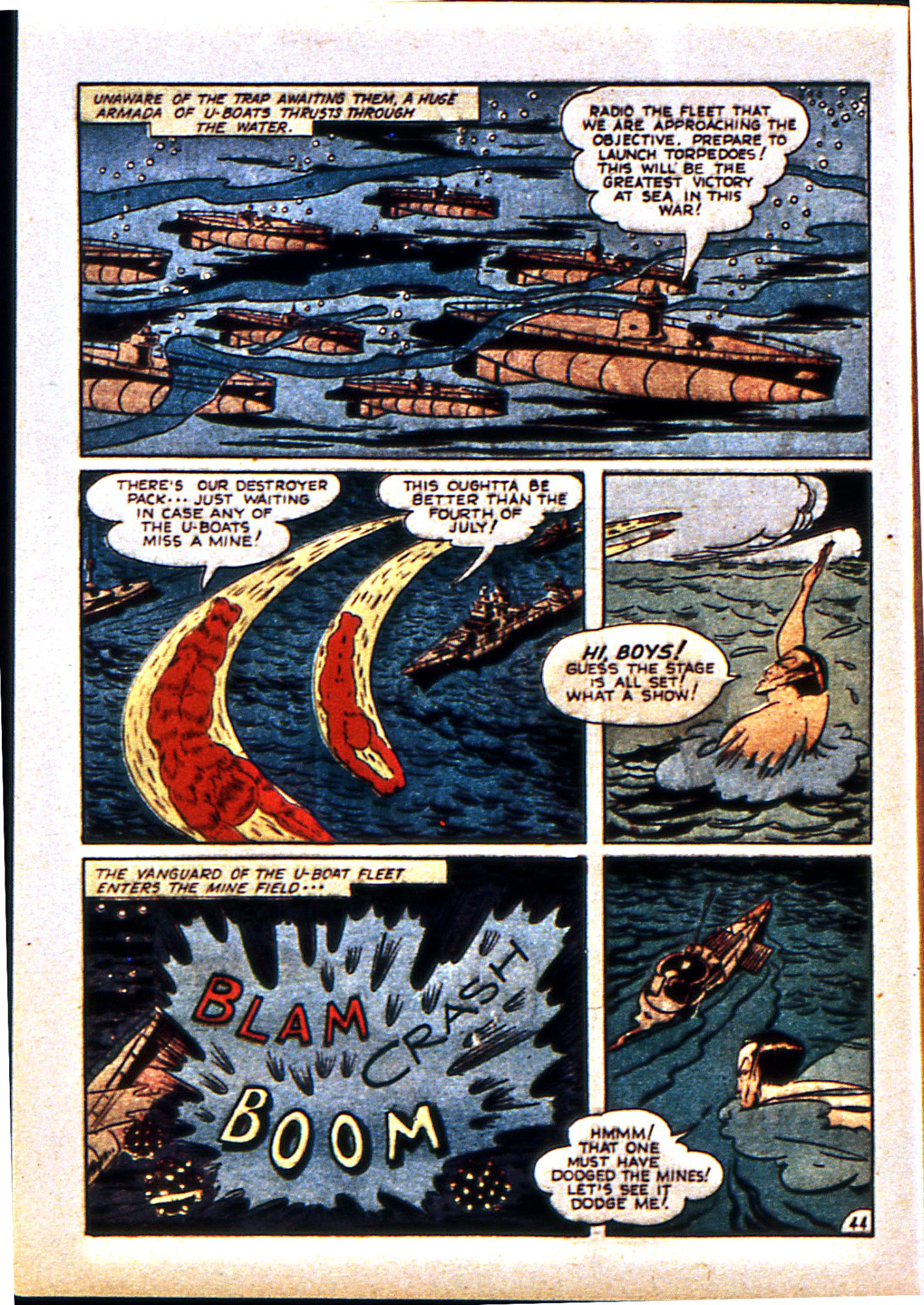 Read online The Human Torch (1940) comic -  Issue #10 - 47