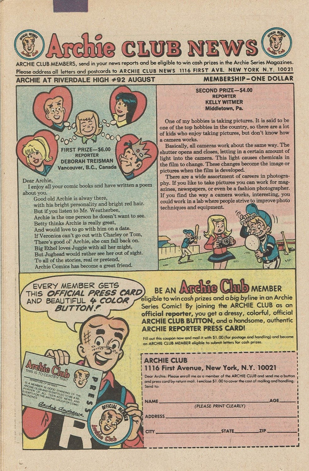 Read online Archie at Riverdale High (1972) comic -  Issue #92 - 26