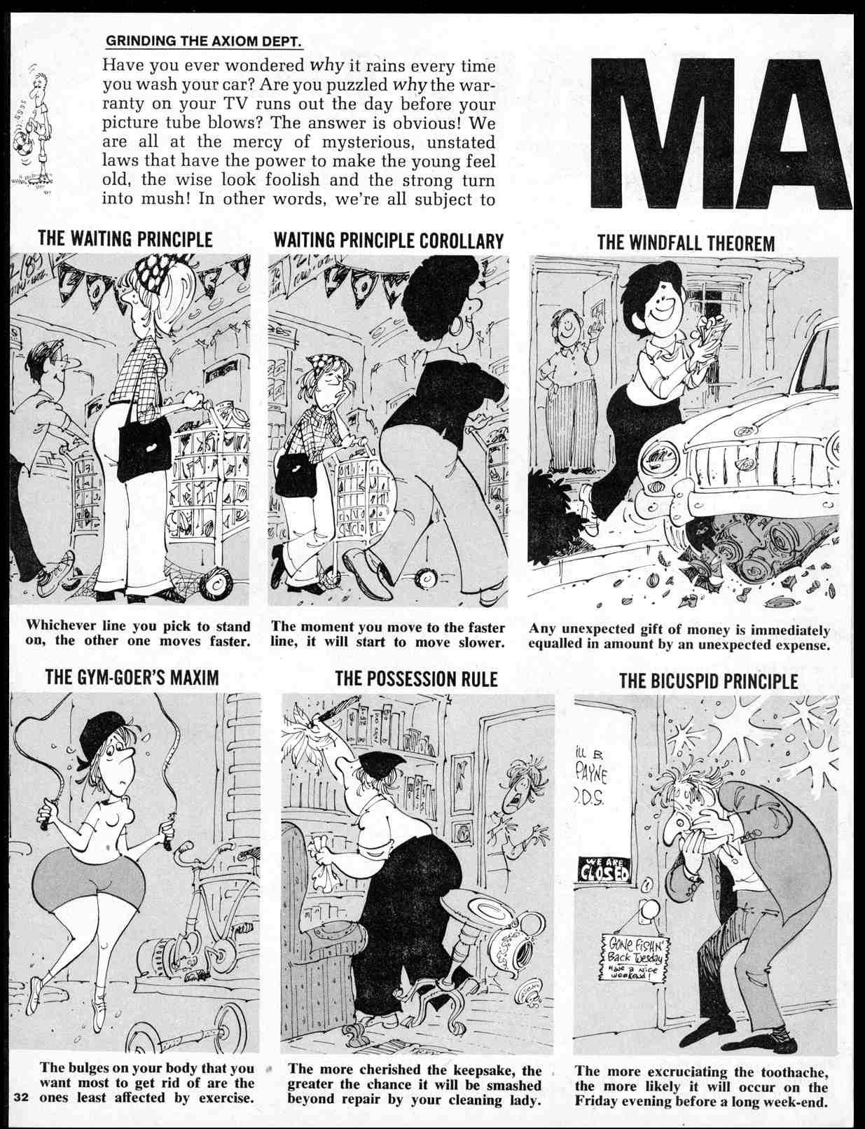 Read online MAD comic -  Issue #214 - 34