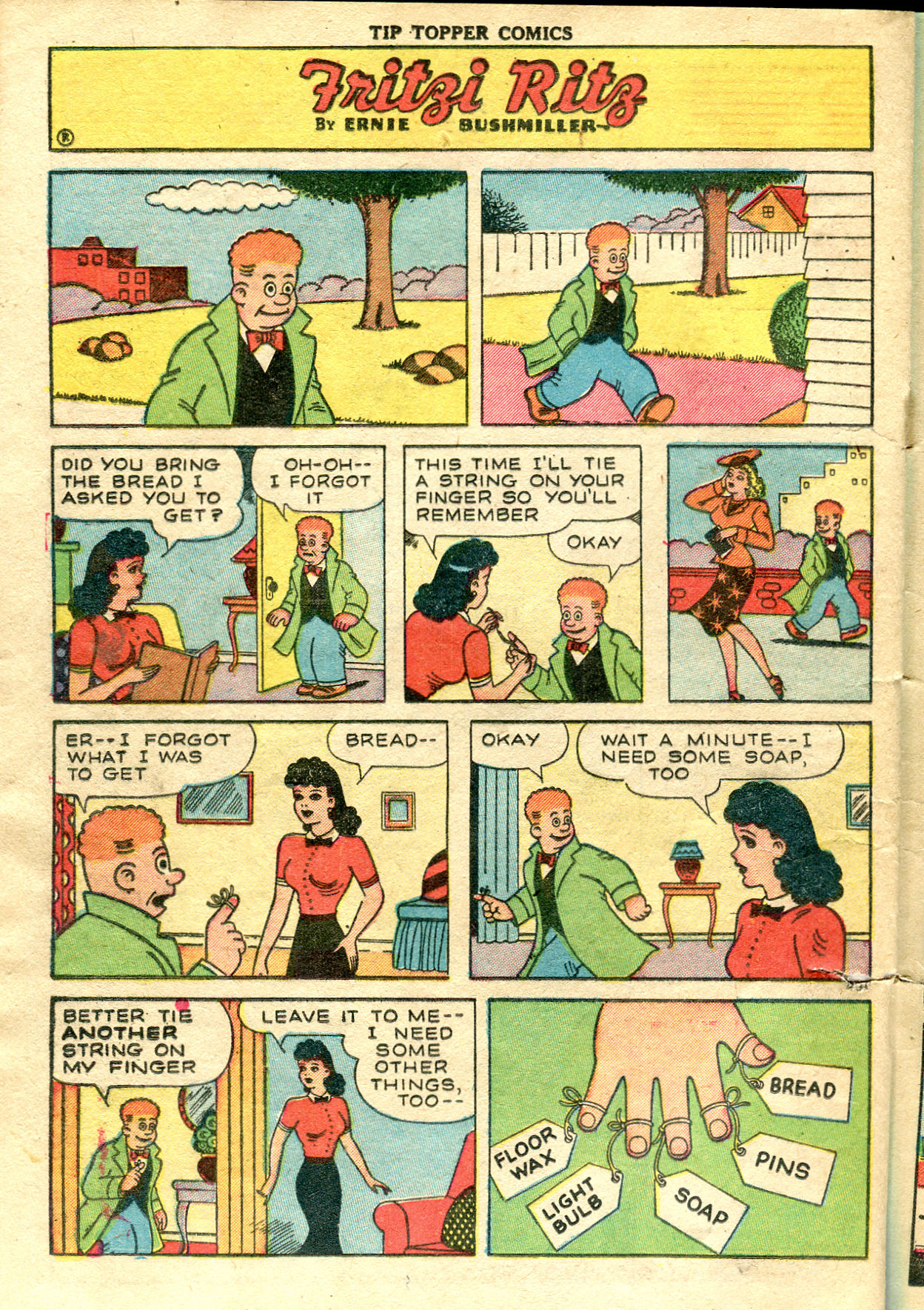 Read online Tip Topper Comics comic -  Issue #16 - 20