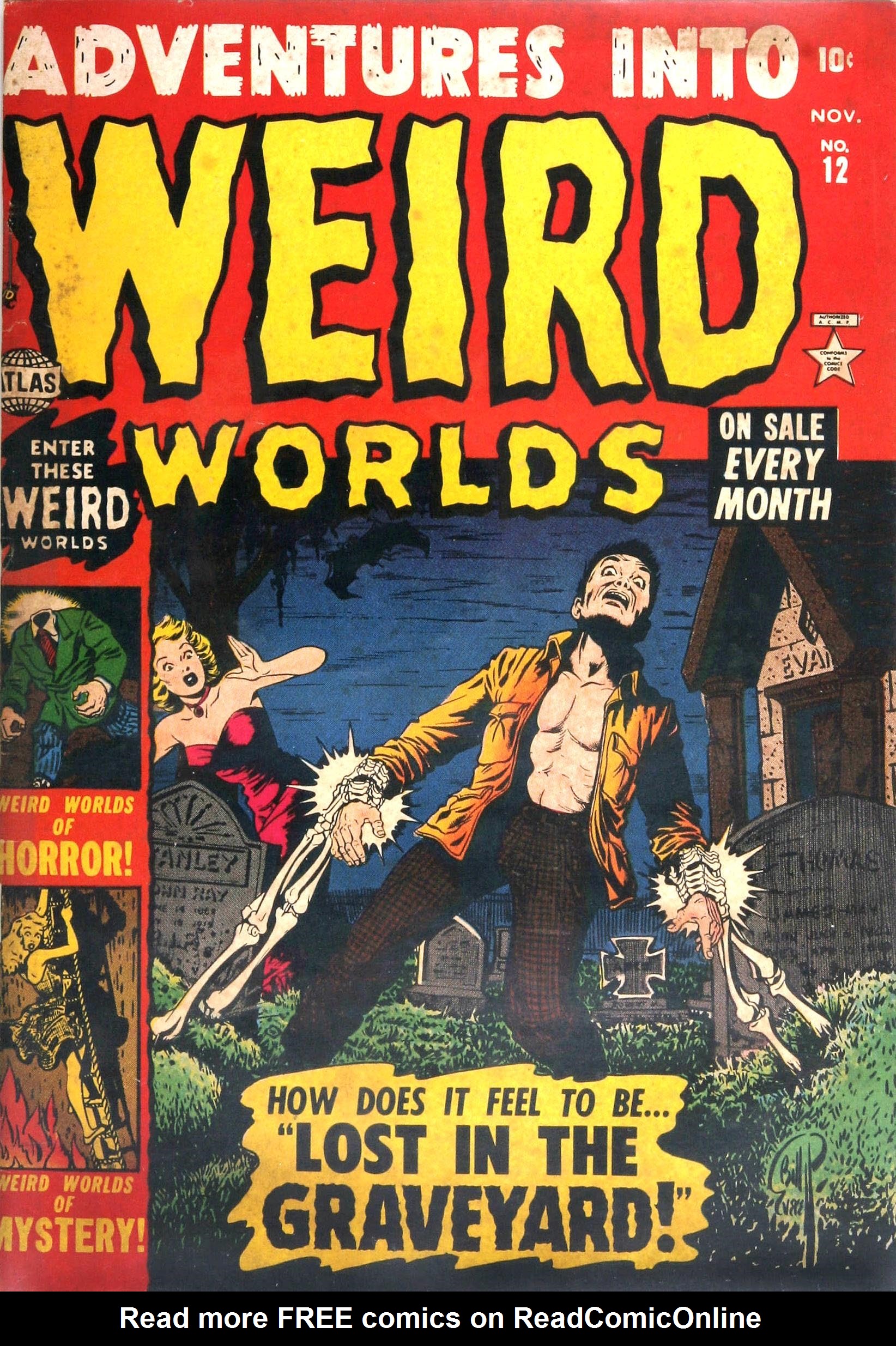 Read online Adventures into Weird Worlds comic -  Issue #12 - 1