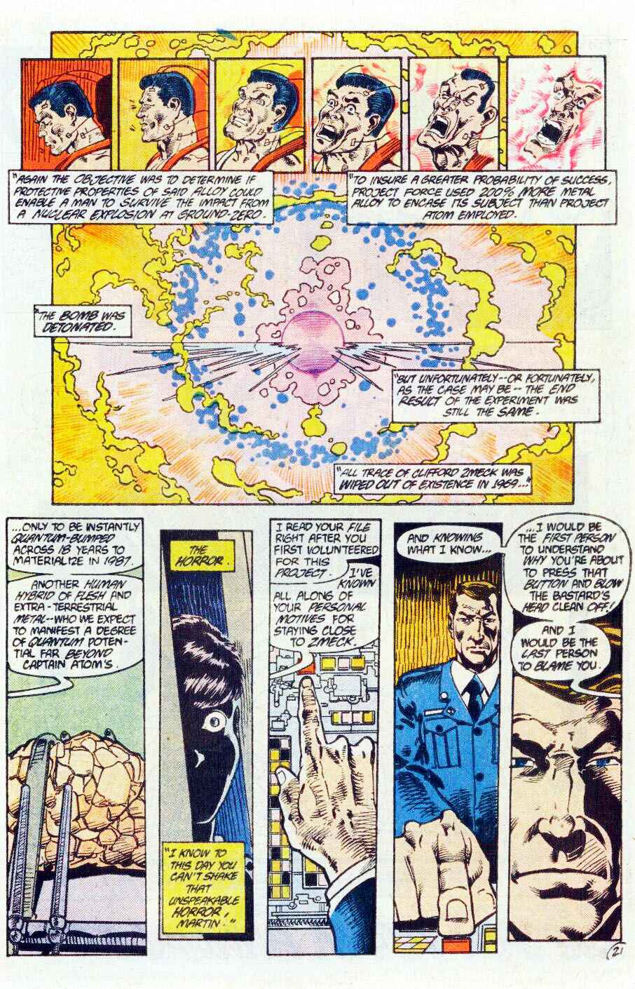 Read online Captain Atom (1987) comic -  Issue #12 - 22