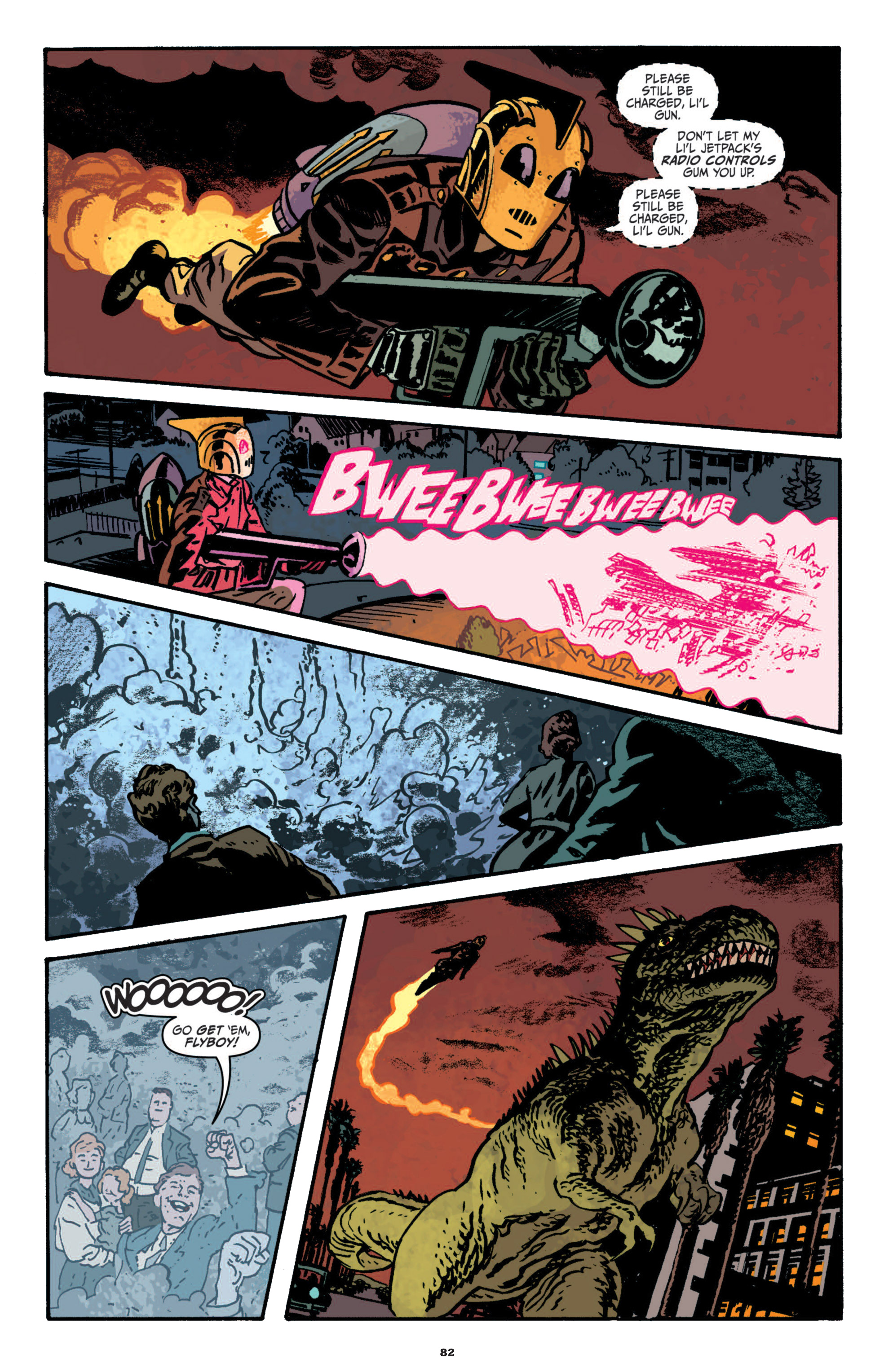 Read online The Rocketeer: Cargo of Doom comic -  Issue # TPB - 78