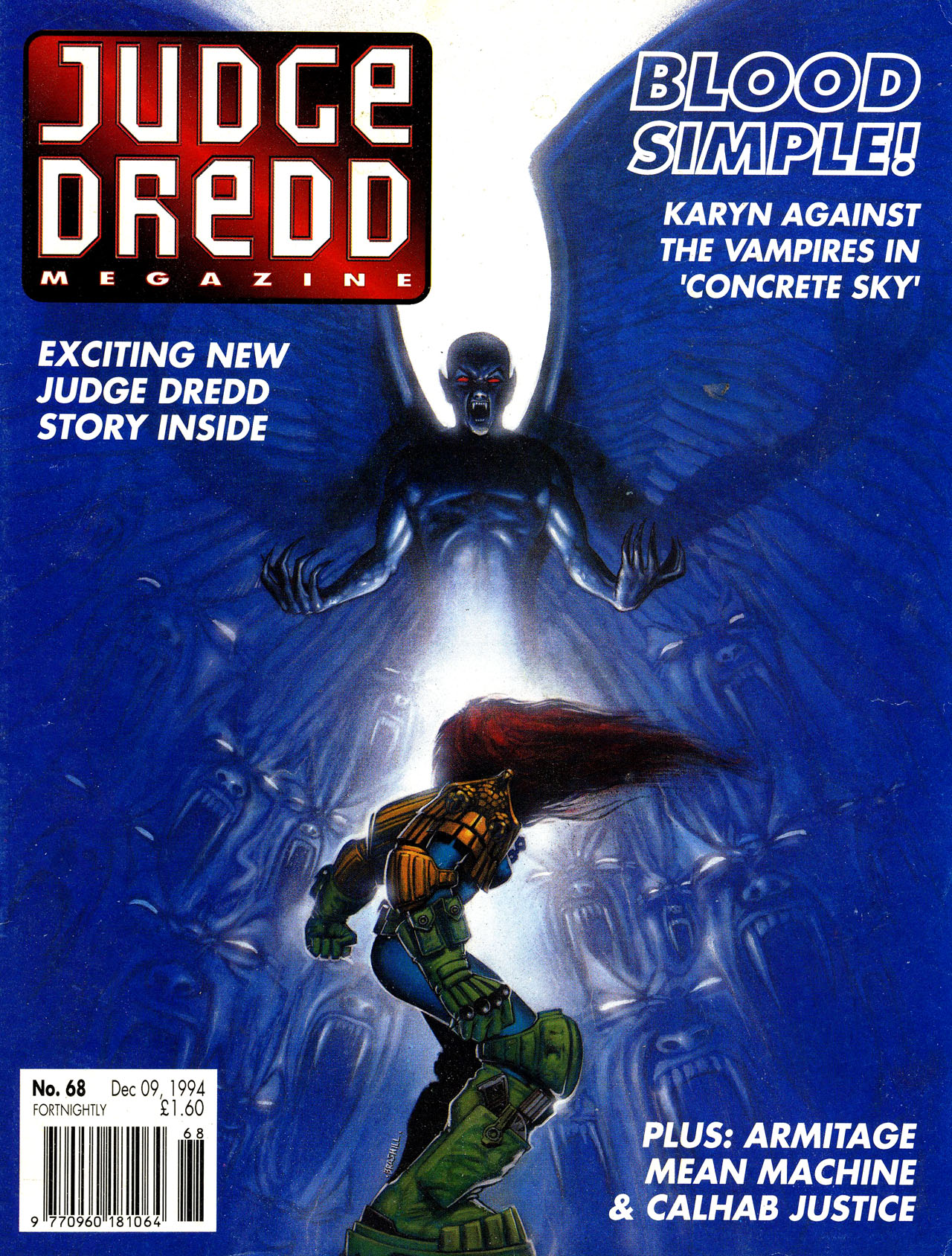 Read online Judge Dredd: The Megazine (vol. 2) comic -  Issue #68 - 1